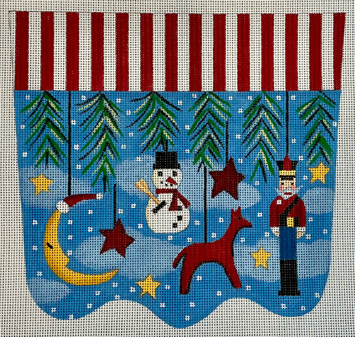 Vintages Ornaments Stocking Cuff C-TSXC12