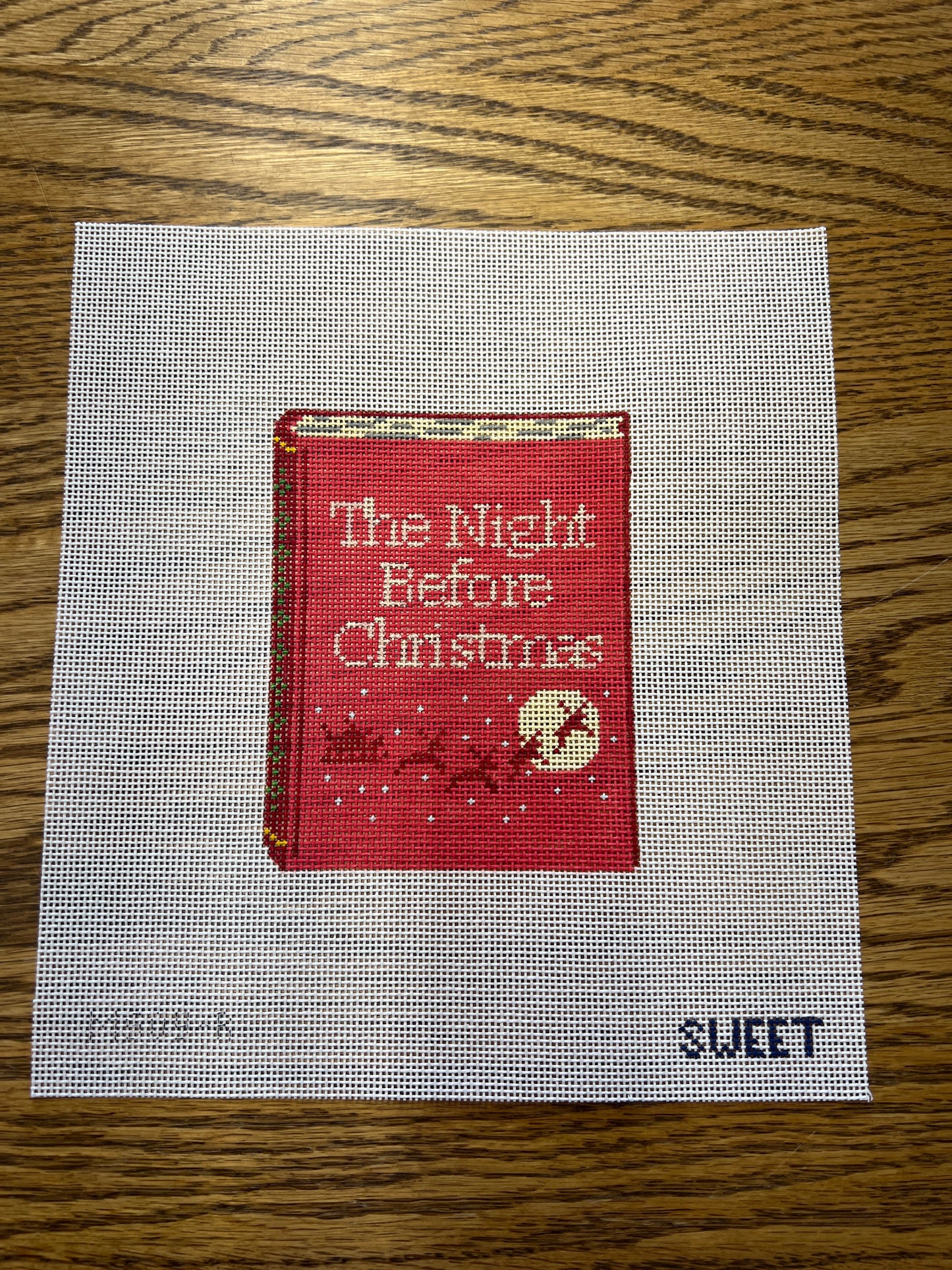 The Night Before Christmas Book Red C-MS09R