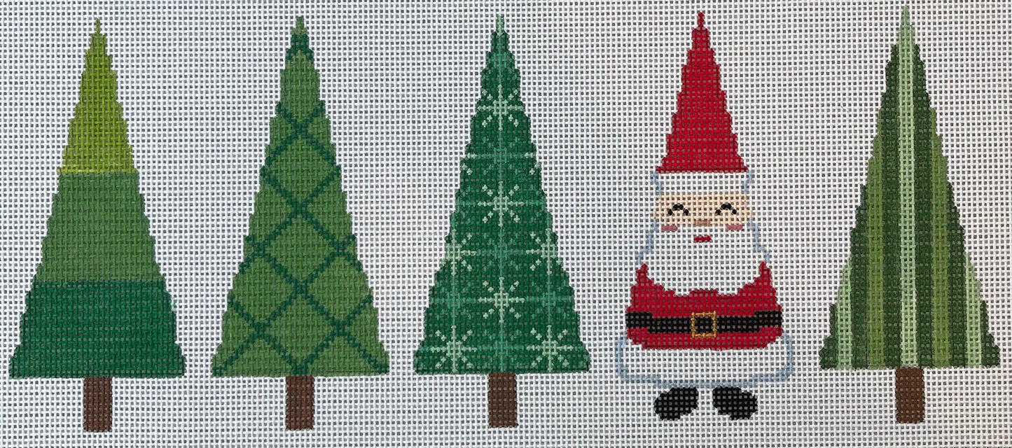 Tree Pillow w Santa C-ASIT260