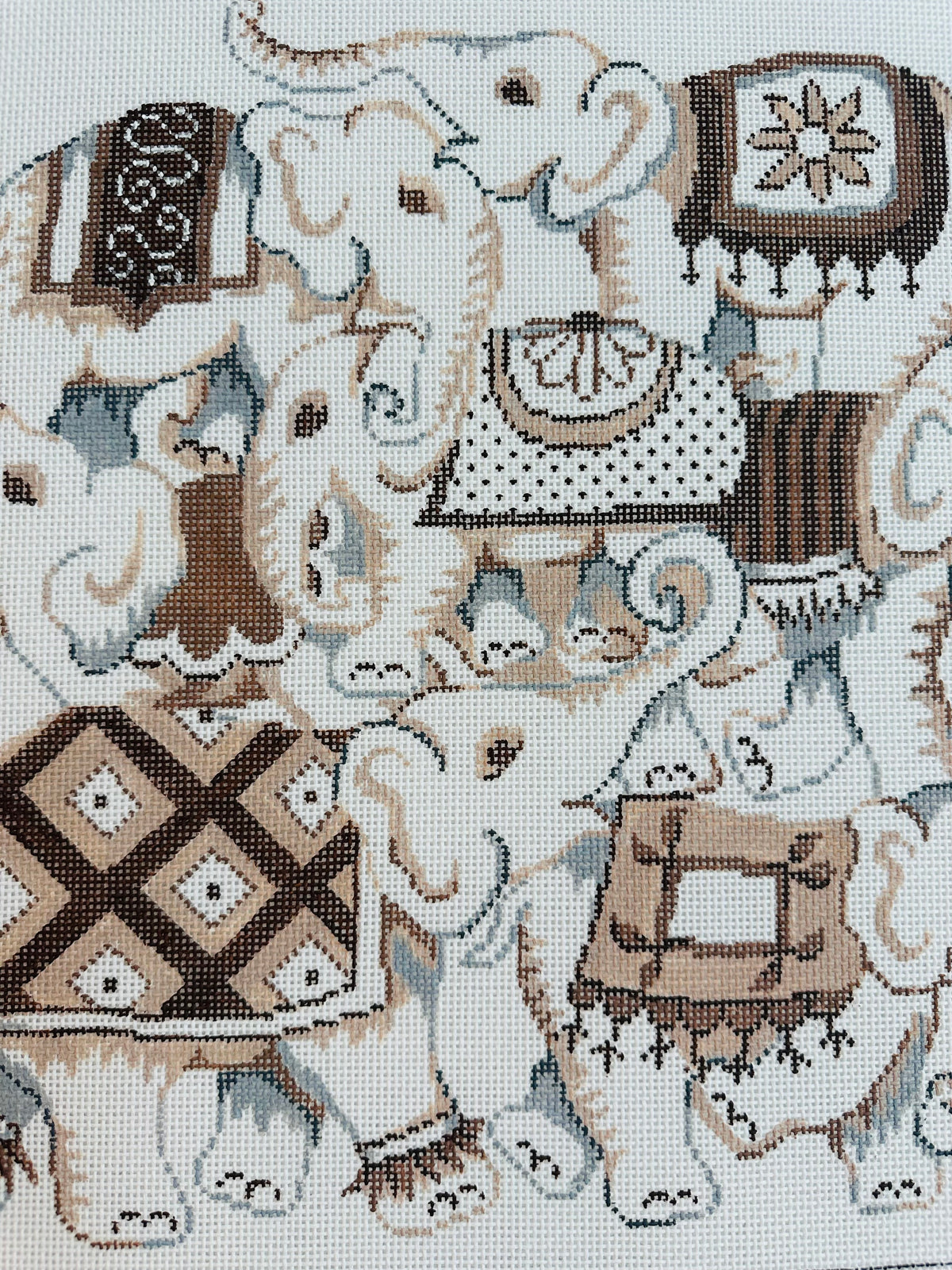Elephants in Brown C-2511