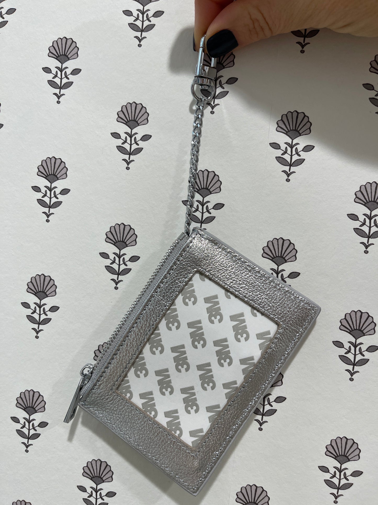 Everyday Wallet in Silver A-RBEWsilver