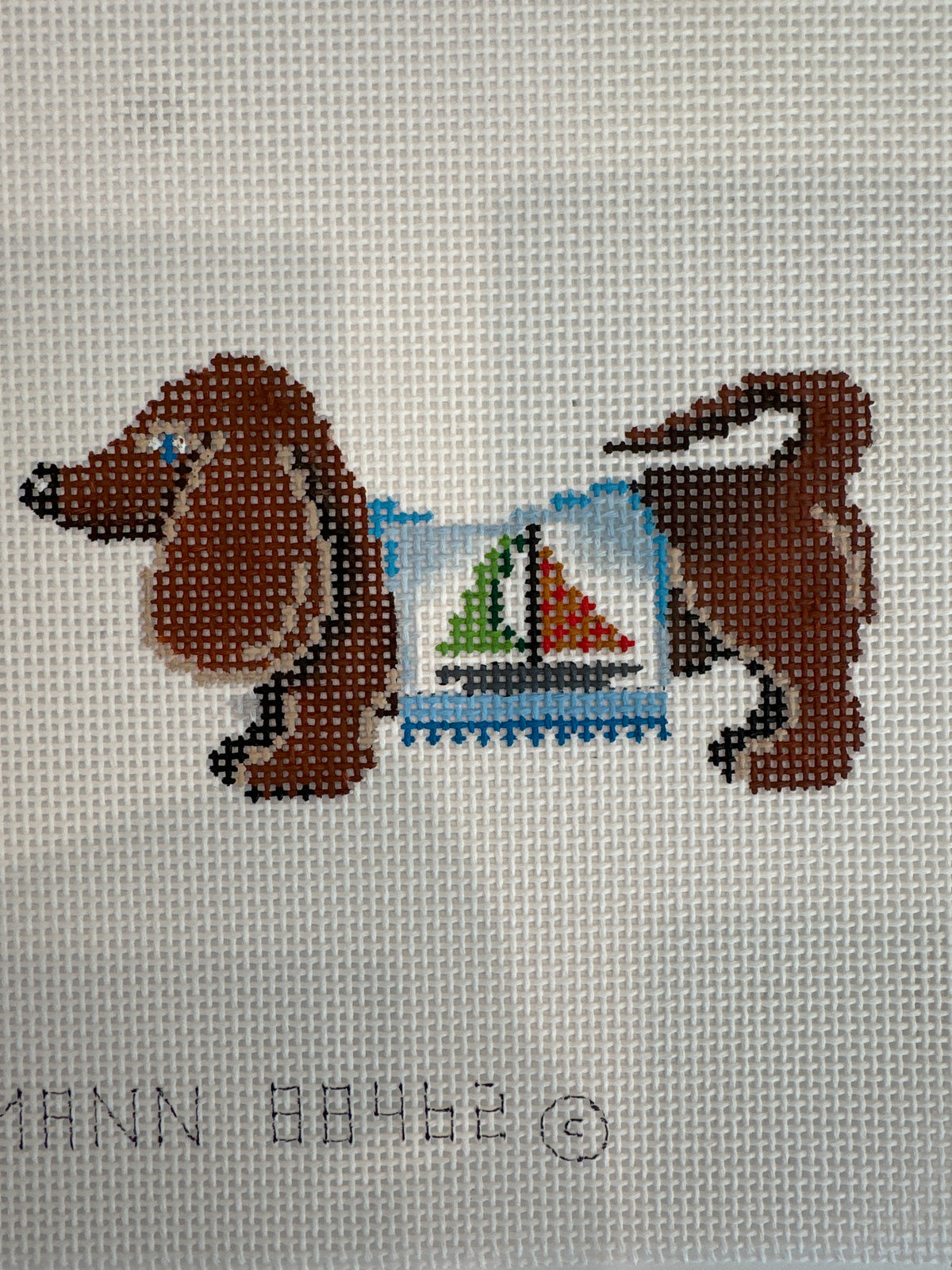 Sailboat Dachshund C-88462