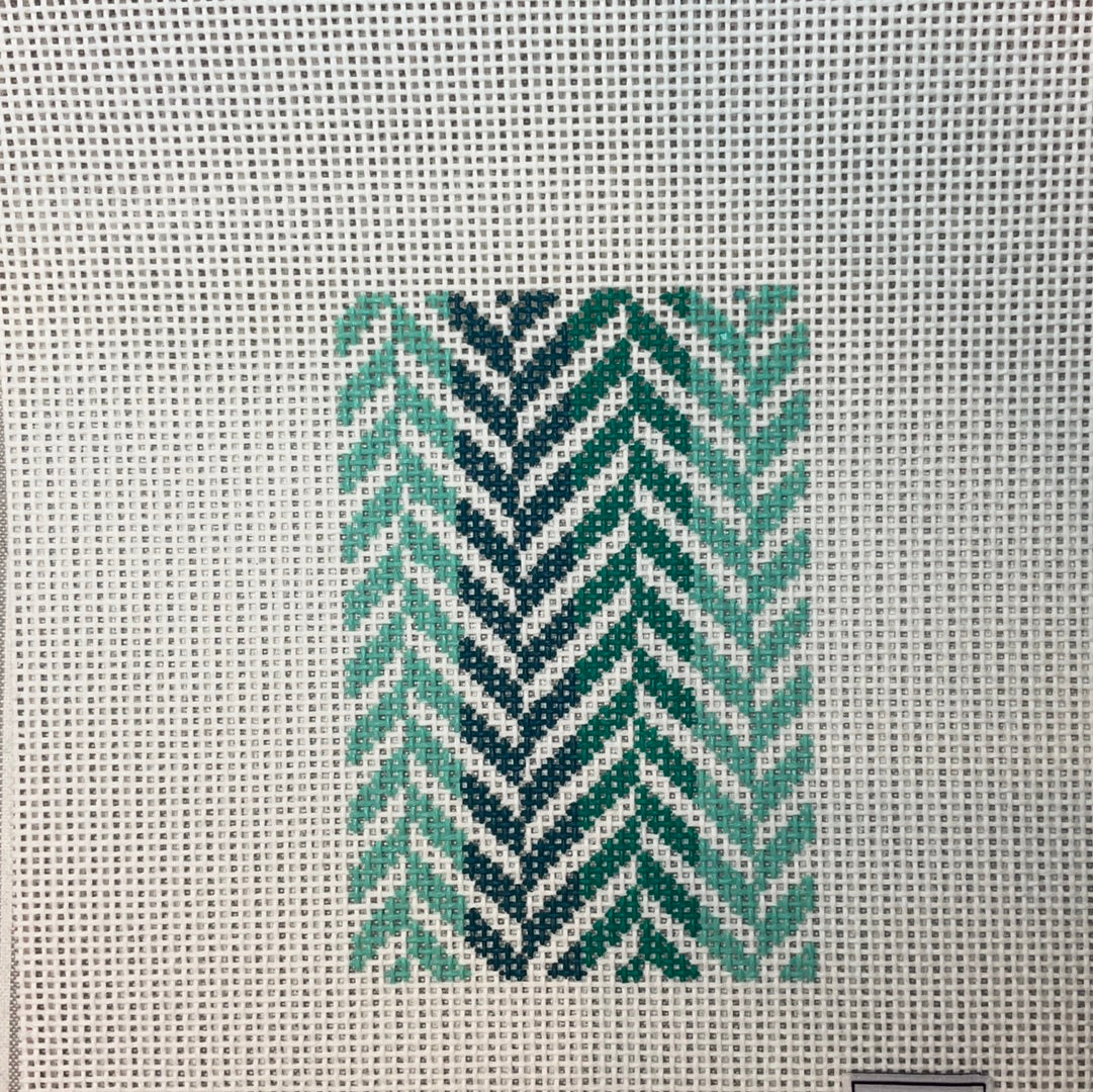 Herringbone Passport Green C-IKS-1068A