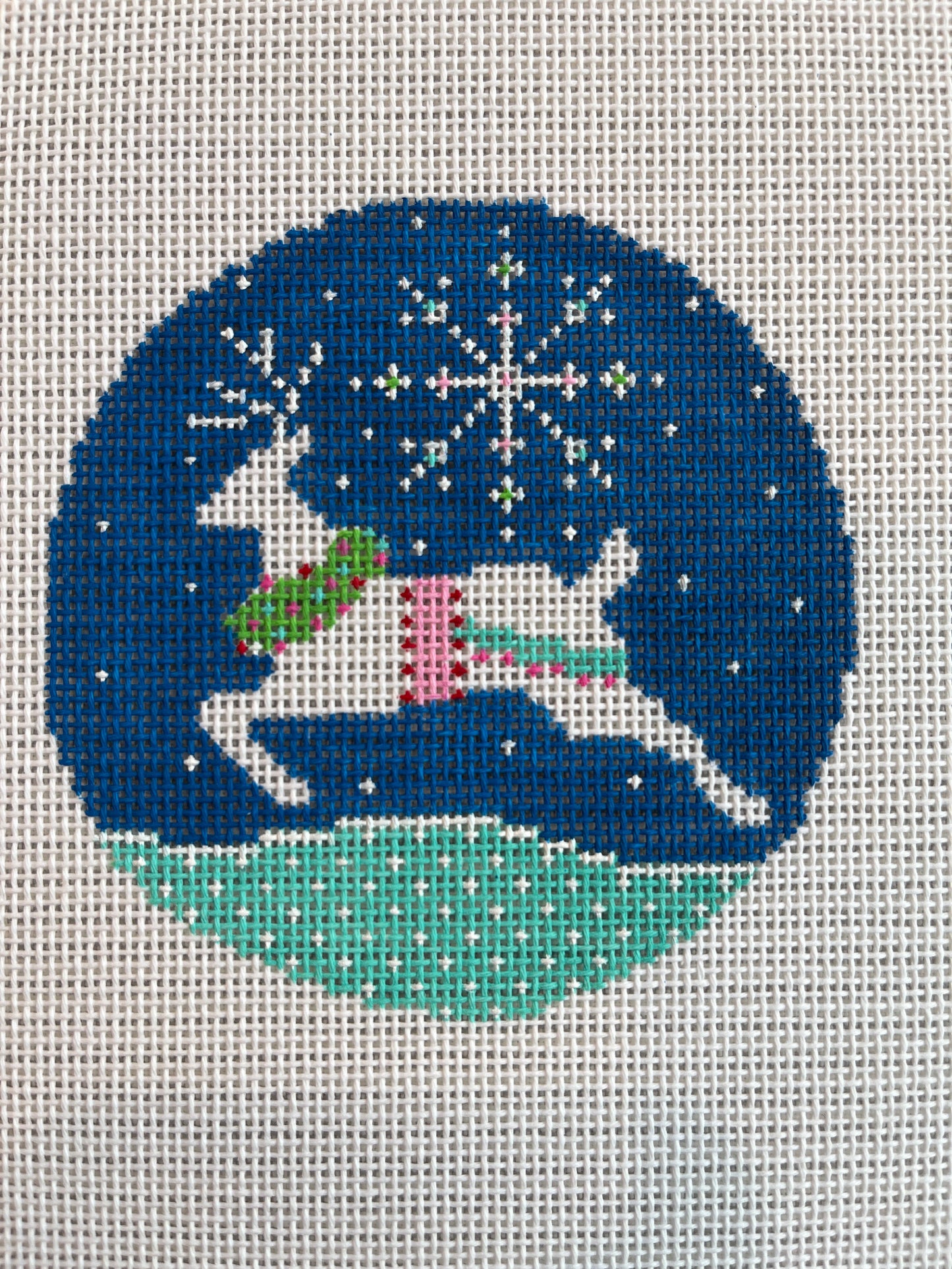 Reindeer Gift Tag Round C-C324