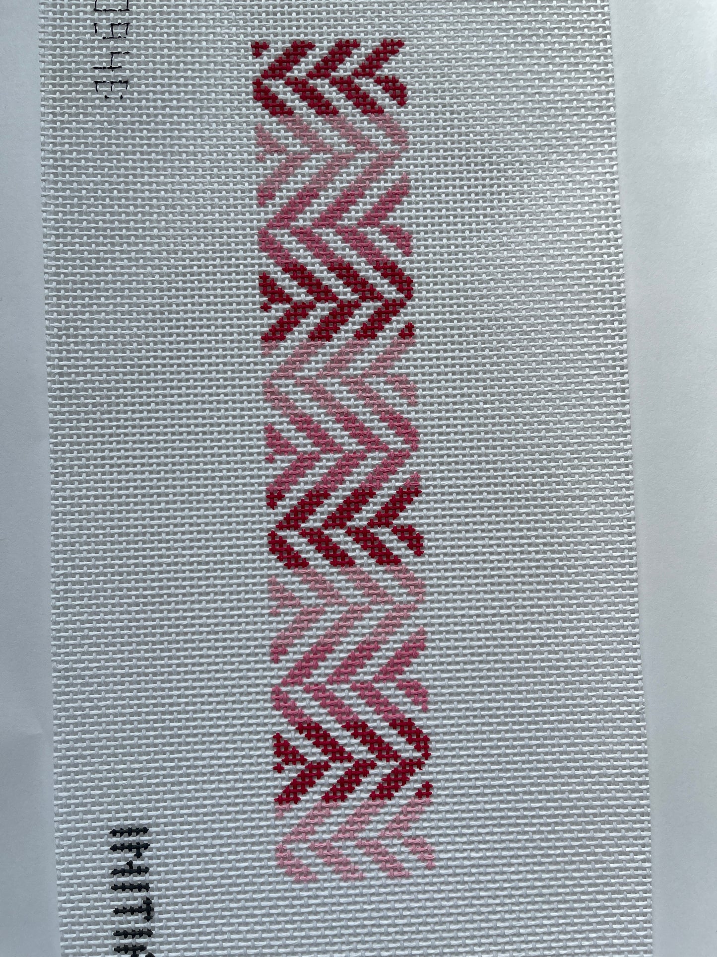 Pink Herringbone Fob C-IKS2094B