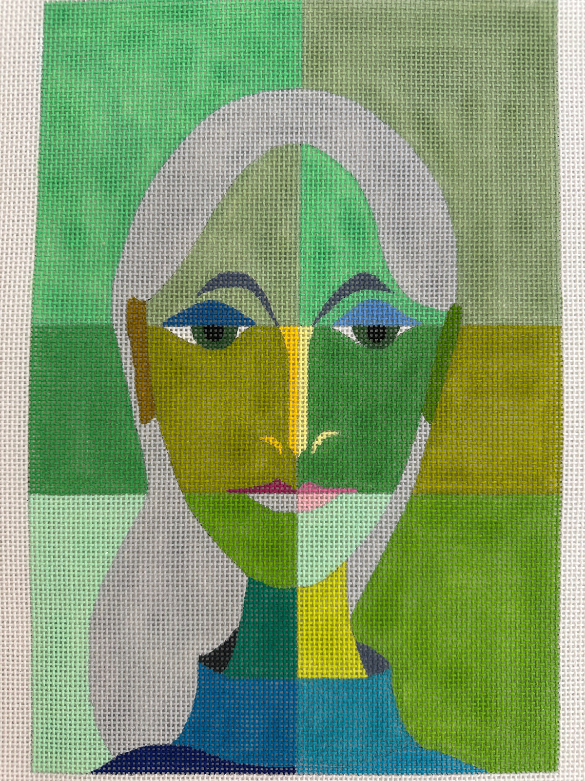 Jane in Green and Blue C-ZE1023