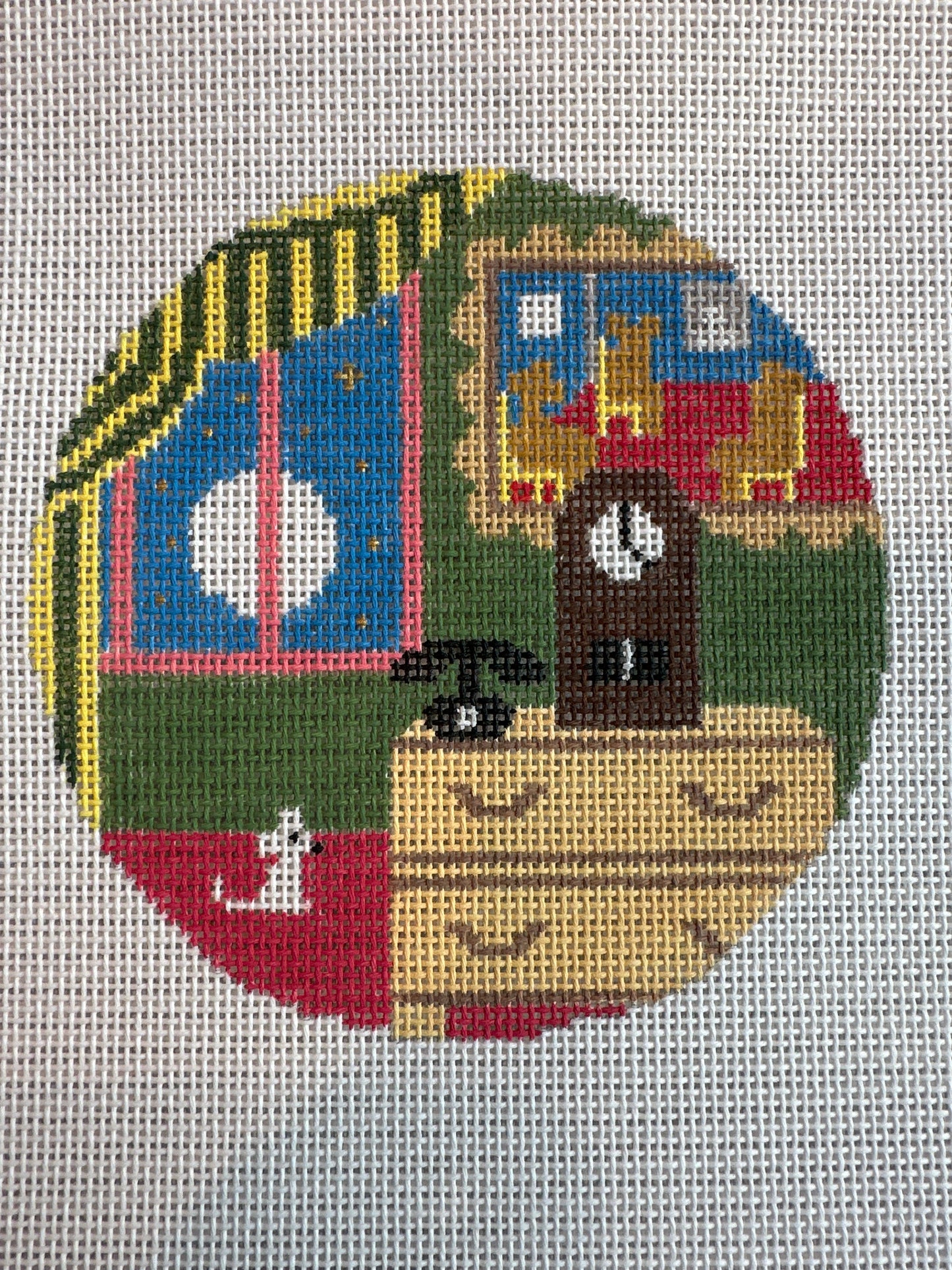 Goodnight Moon Clock on Dresser Round C-TSN641