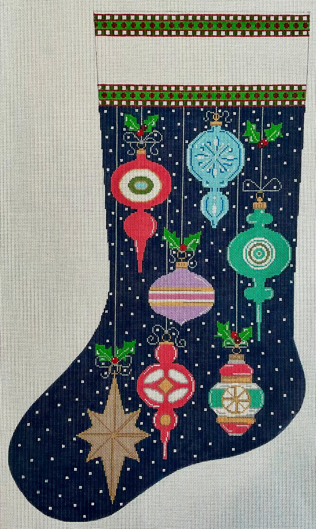 Vintage Spire Ornaments Stocking C-TSX173
