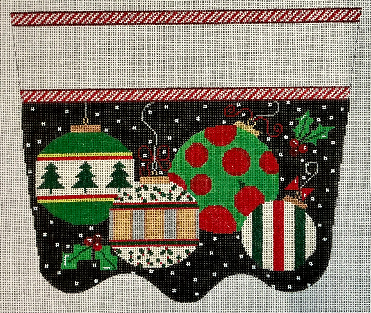 Bauble Ornaments Stocking Cuff C-TSXC27B