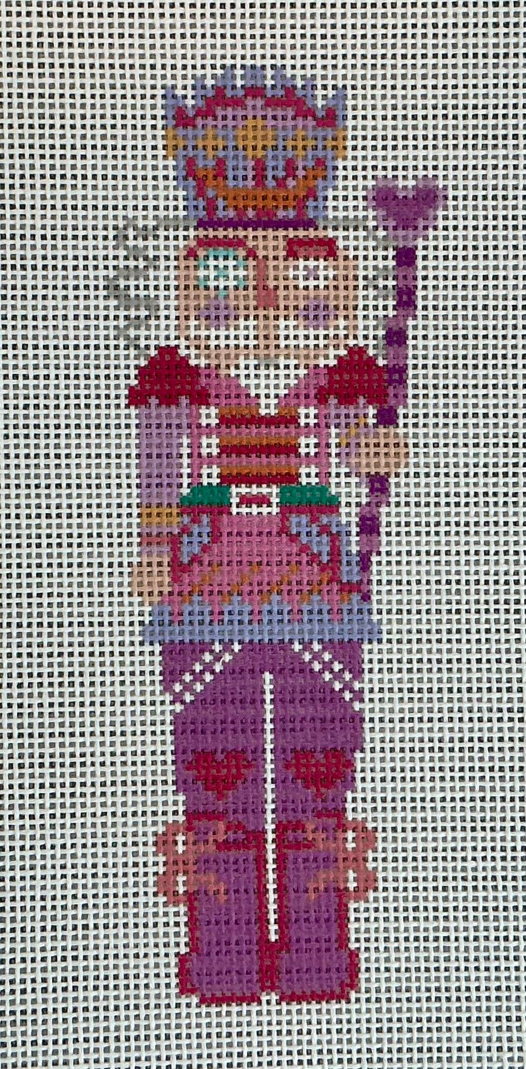 Small Purple Nutcracker C-ND148SK