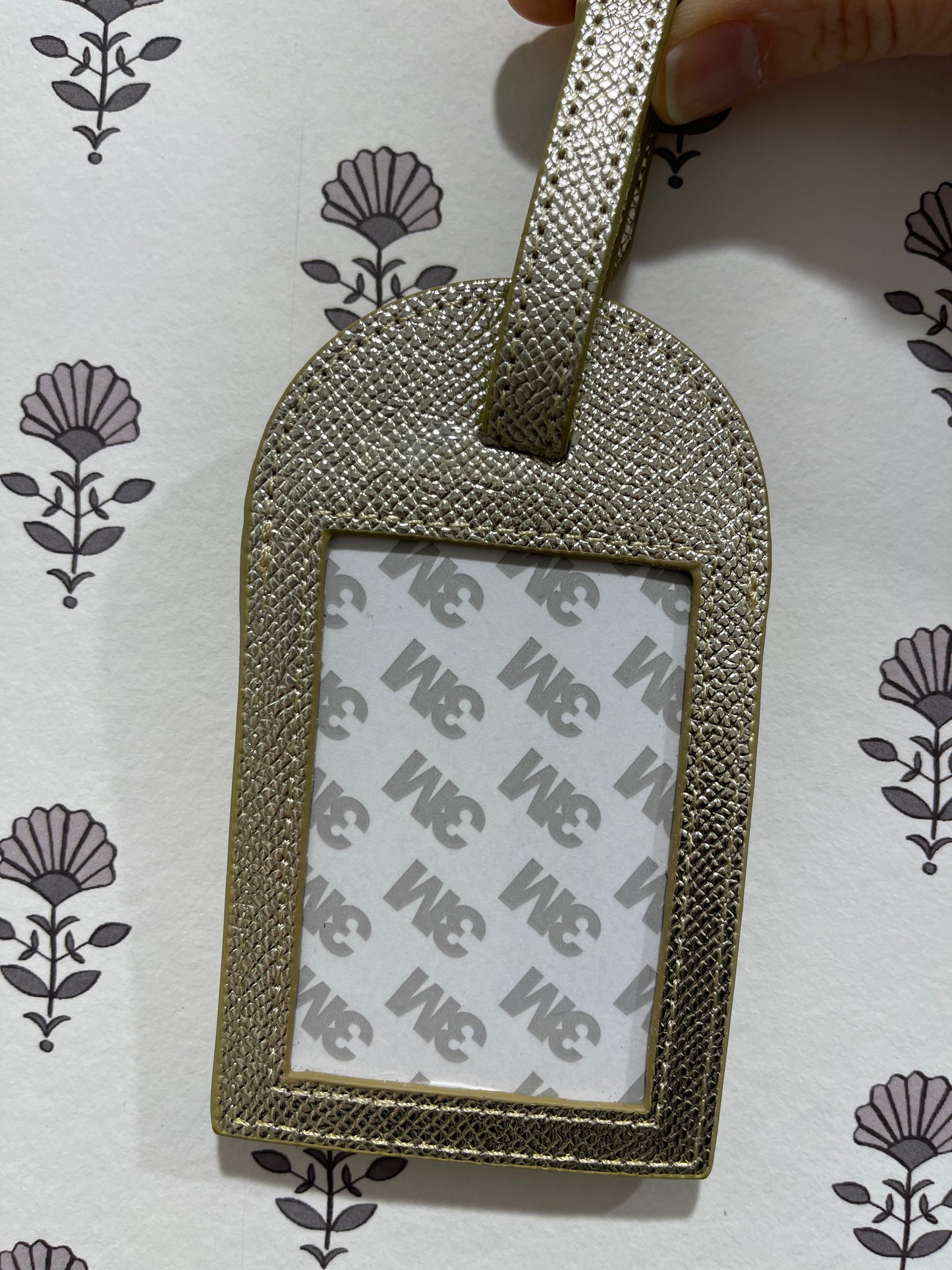 Gold Luggage Tag A-RRBTgold