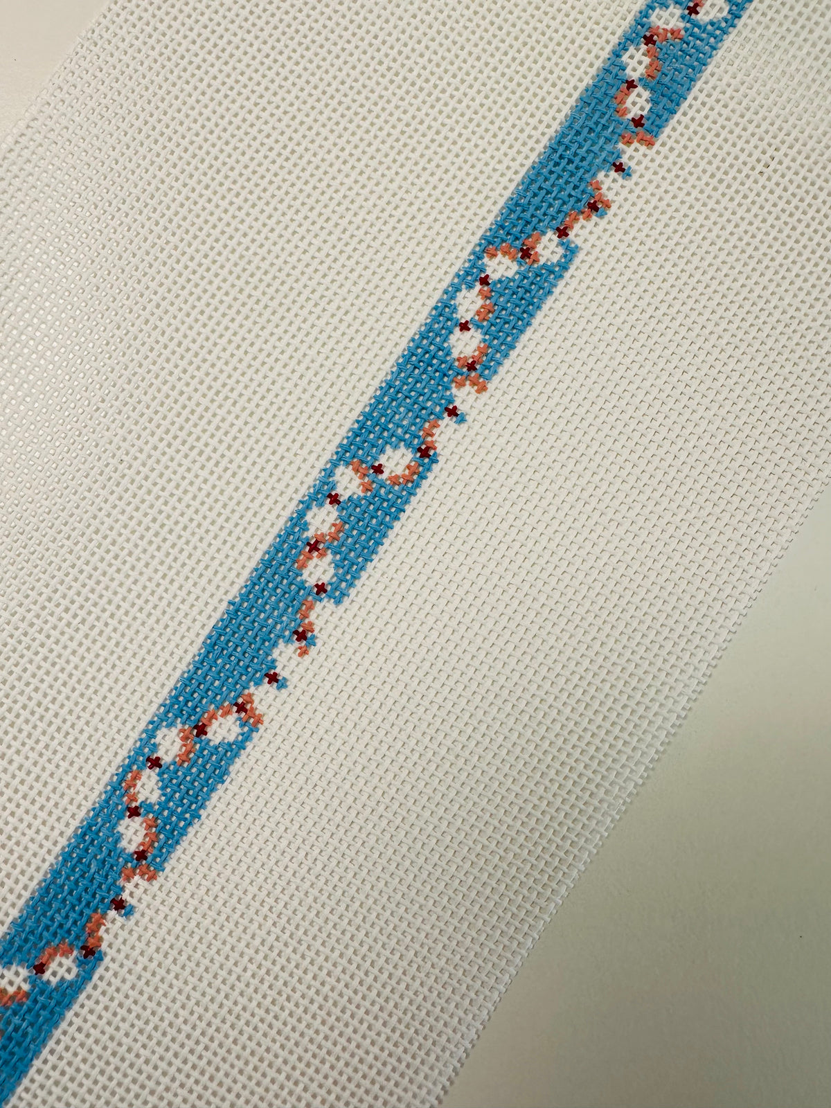 Pearls on Blue Wrap Bracelet C-AF420
