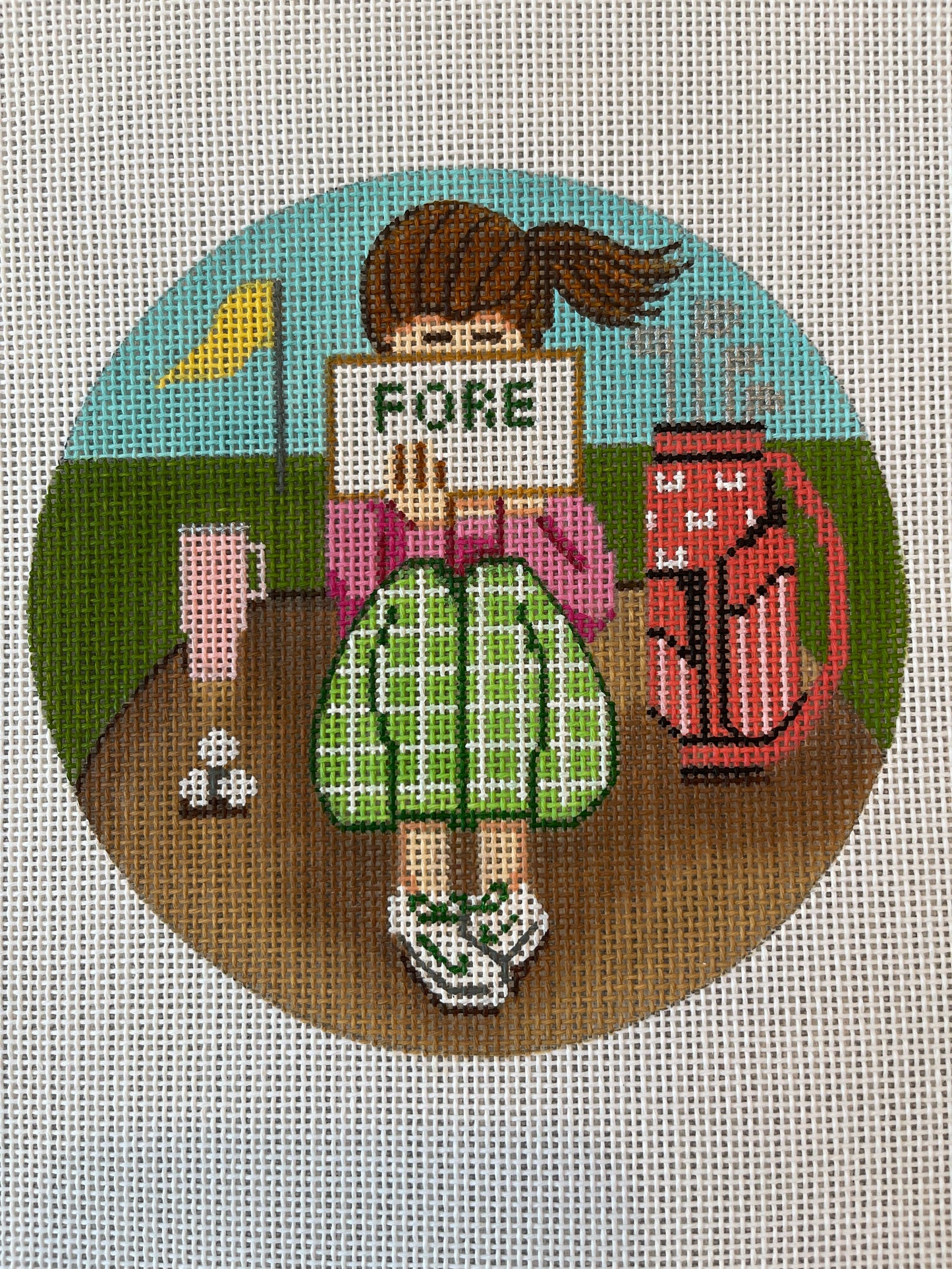 Golf Girl Stitching C-GEGS203