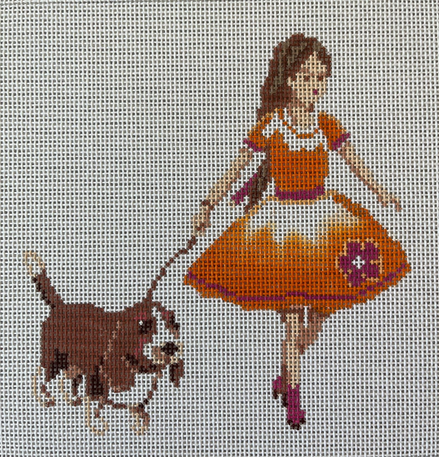 Girl with a Dog C-ASIT429