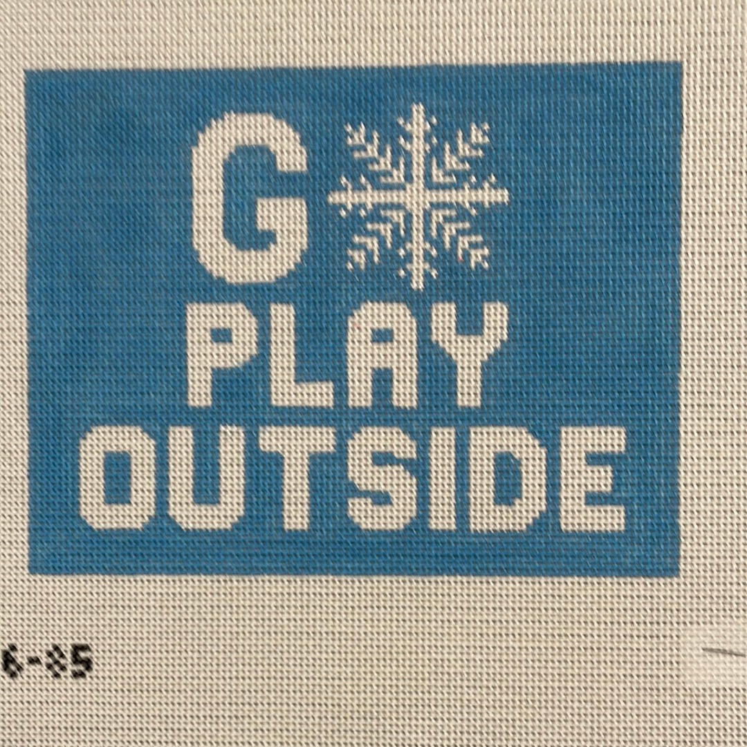 Go Play Outside Blue C-SI126-85