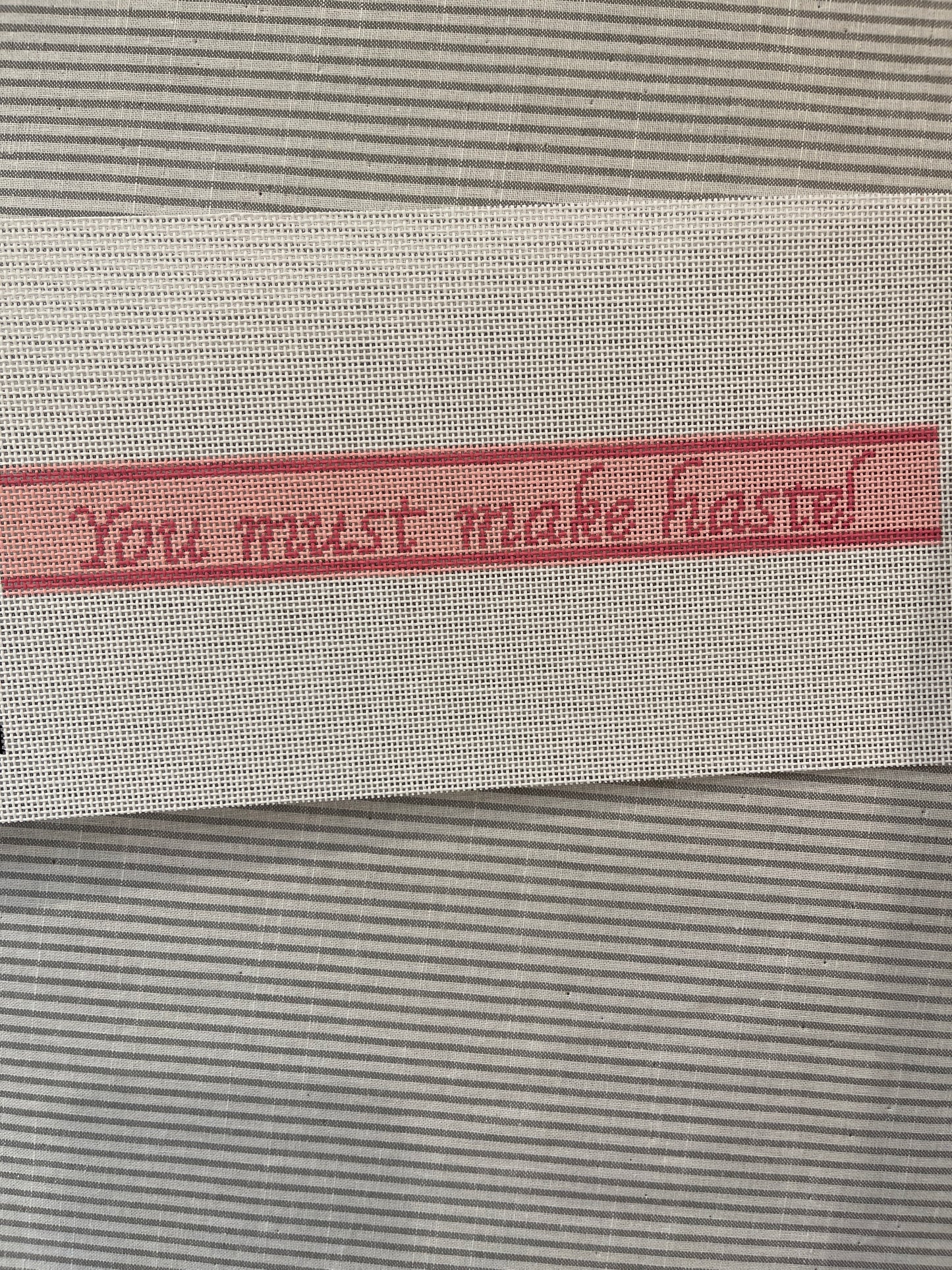 You Must Make Haste C-MN23