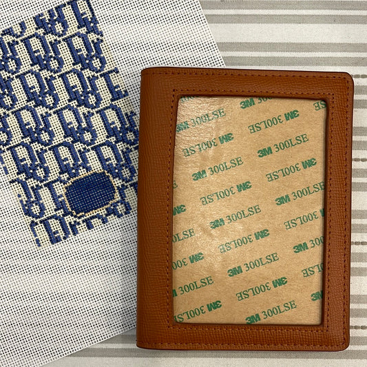 Passport Cover in Cognac A-RRSF39