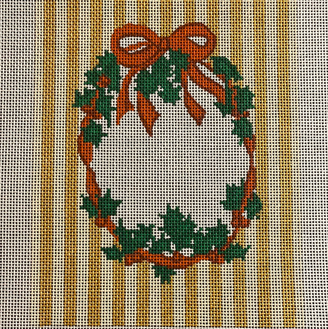 Gold Stripe Wreath C-CCMCC1GSW