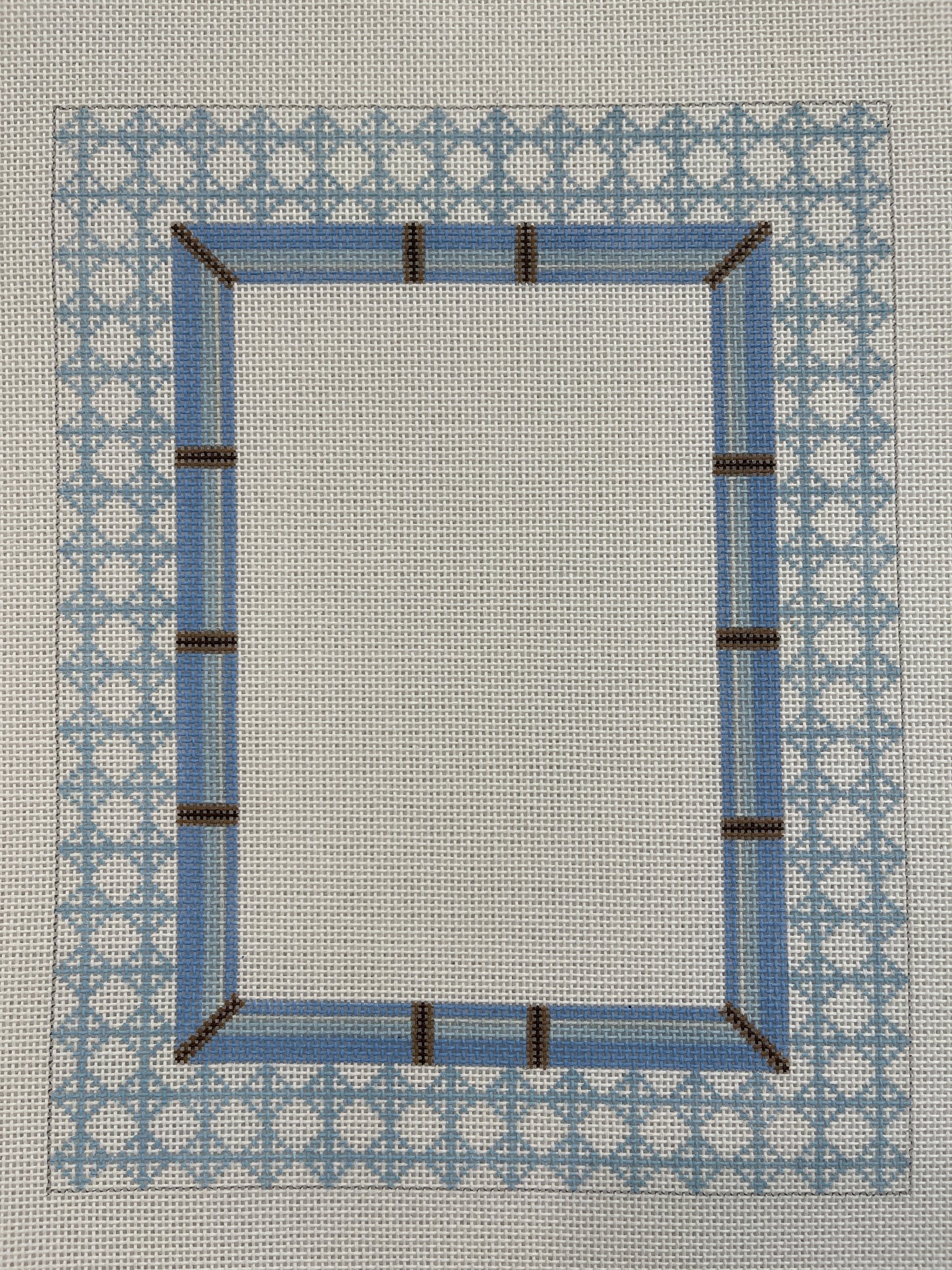 Blue Bamboo Photo Frame C-sprucesframe