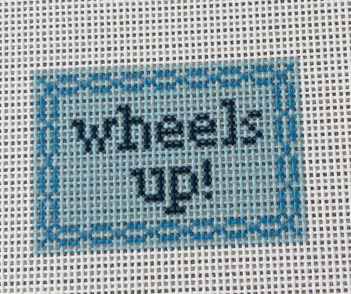 Wheels Up bag tag C-ND59