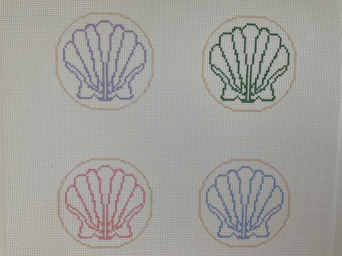 Scallop Shell Coaster Set C-PLDGP79
