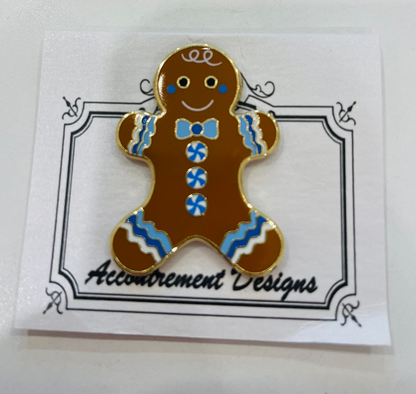 Gingerbread Needle Minder A-ADginger