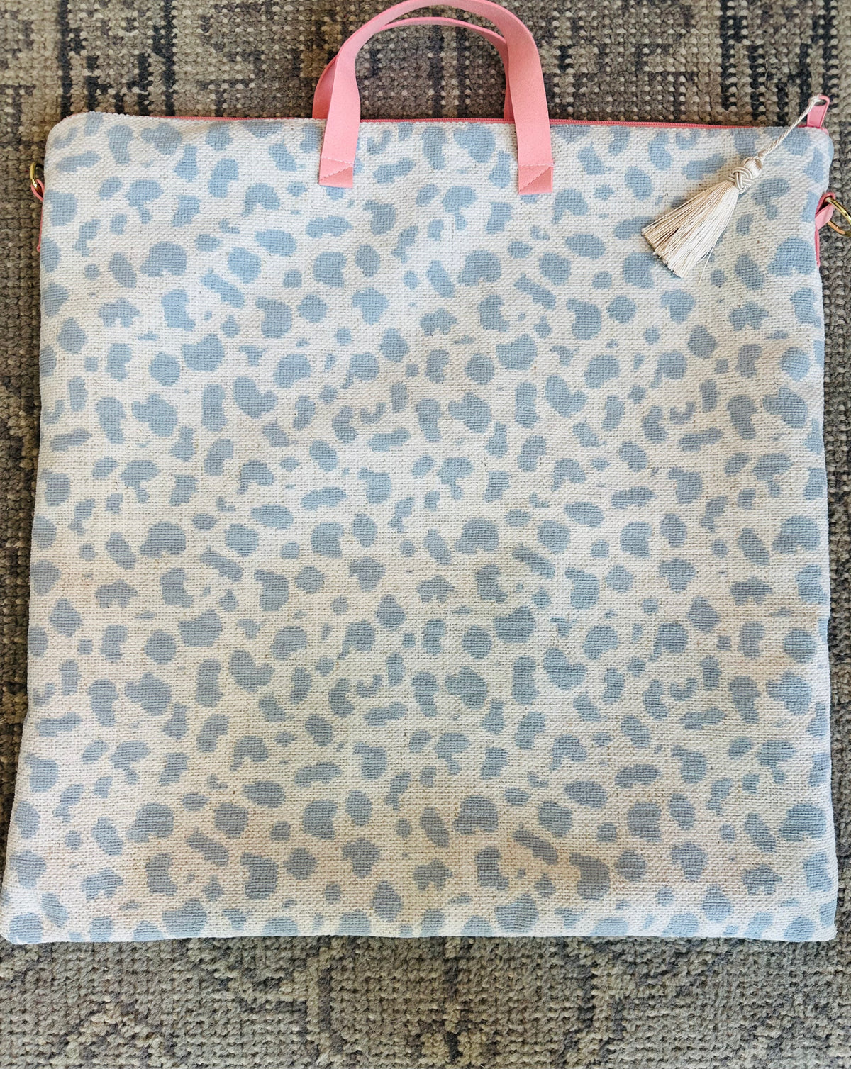 COP Fabric Project Blue Animal Print A-COPPBBL