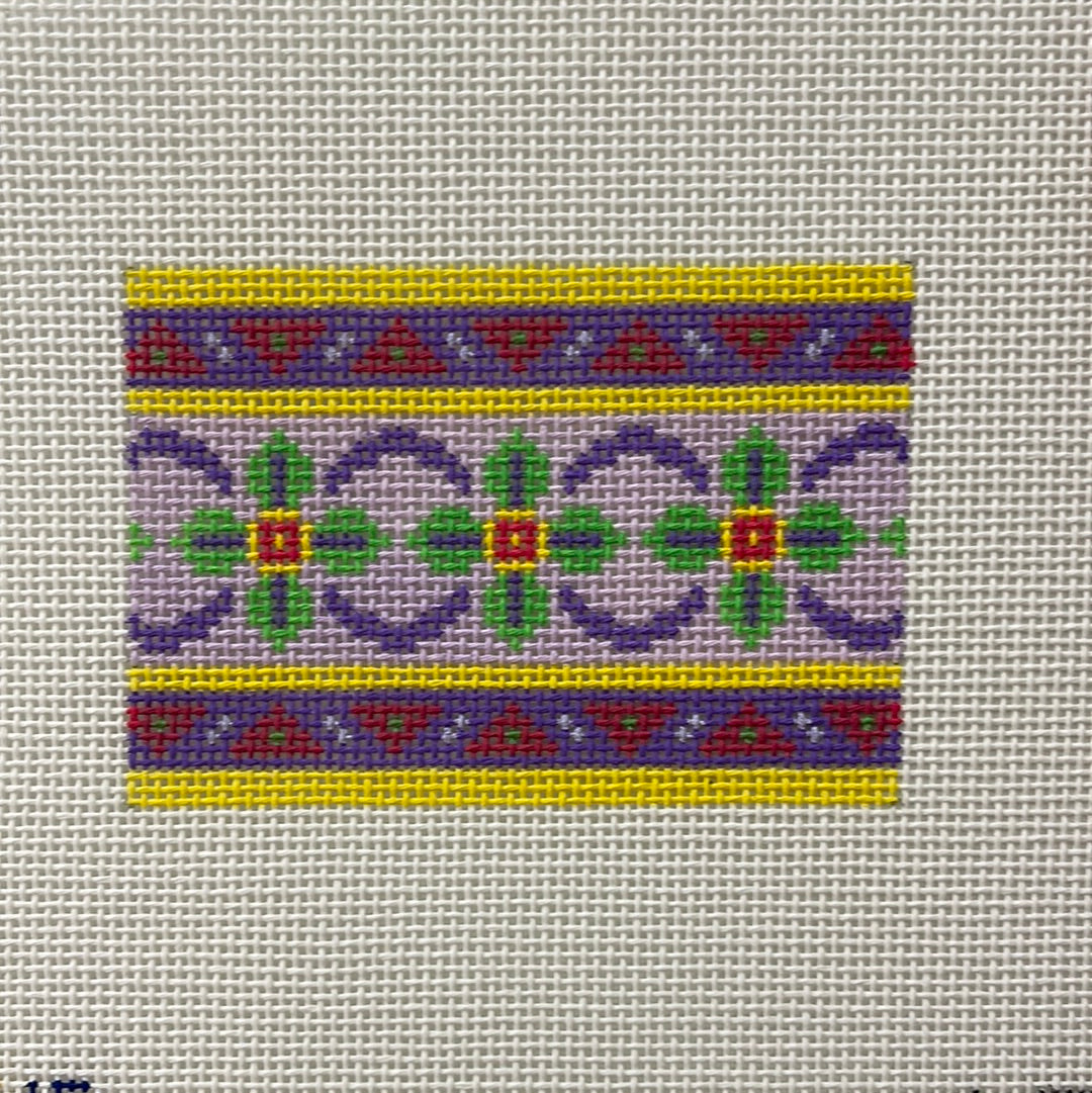 Green Flowers and Purple Rings C-LBLT05