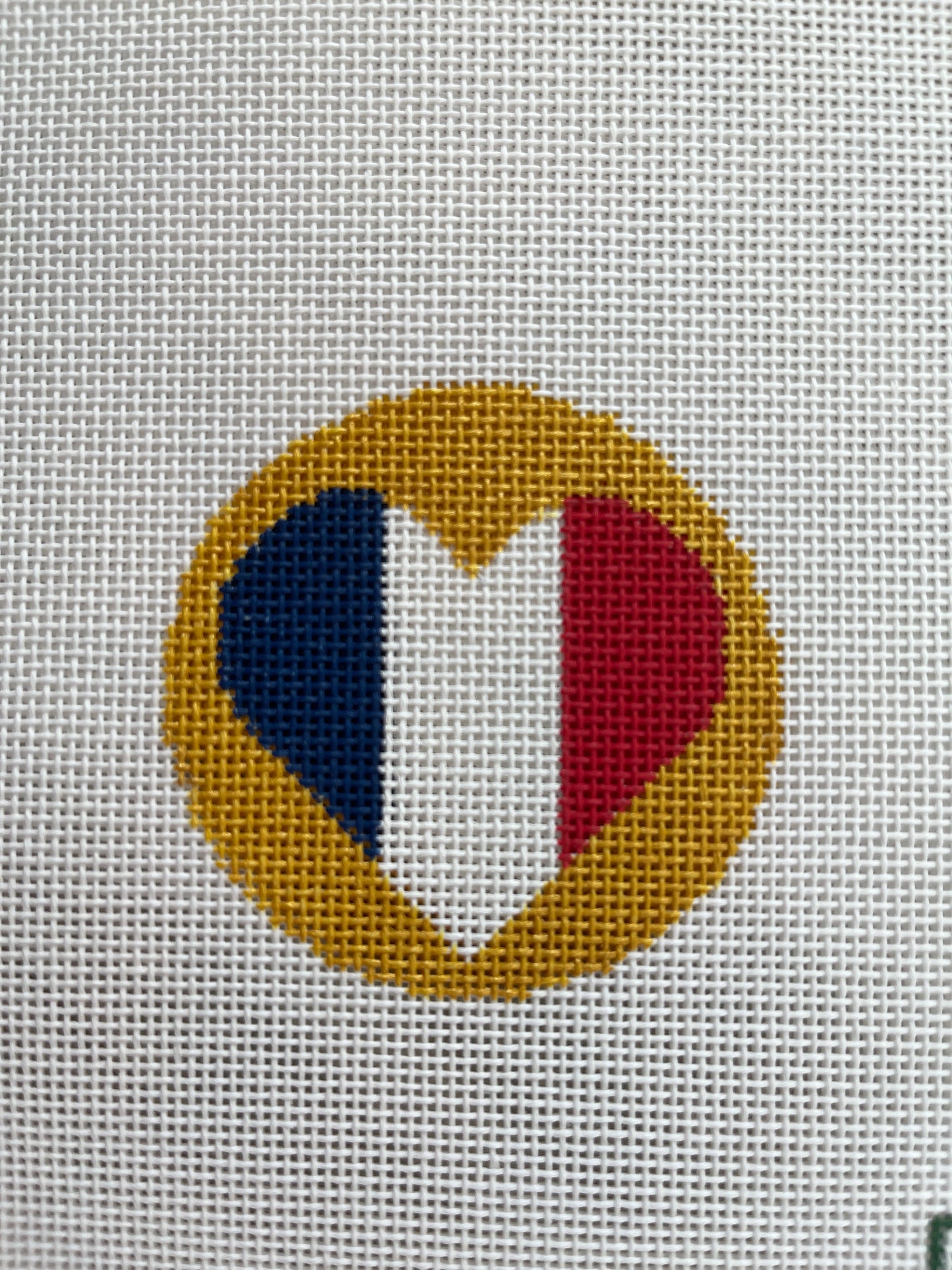 Mini French Flag Heart C-MF180