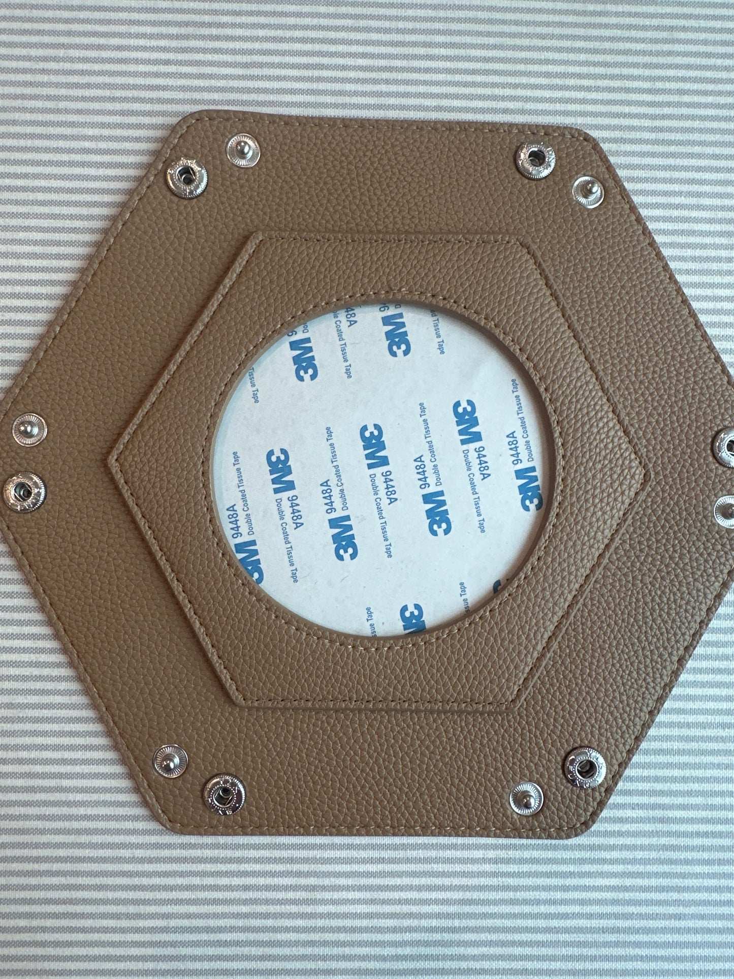 Self Finishing Leather Snap Tray A-TTSNT Tan