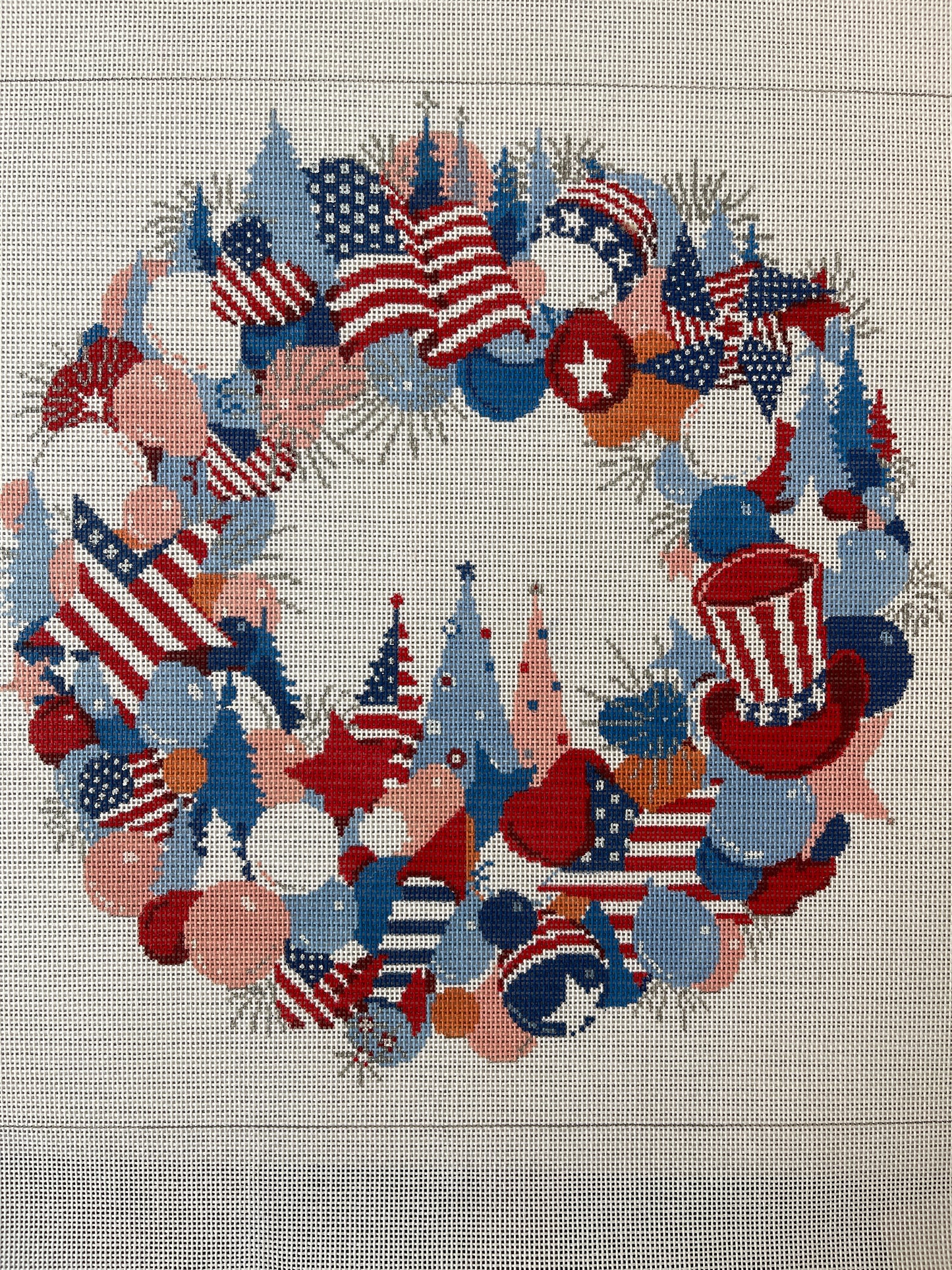 Fourth of July Wreath TS-ASIT19418