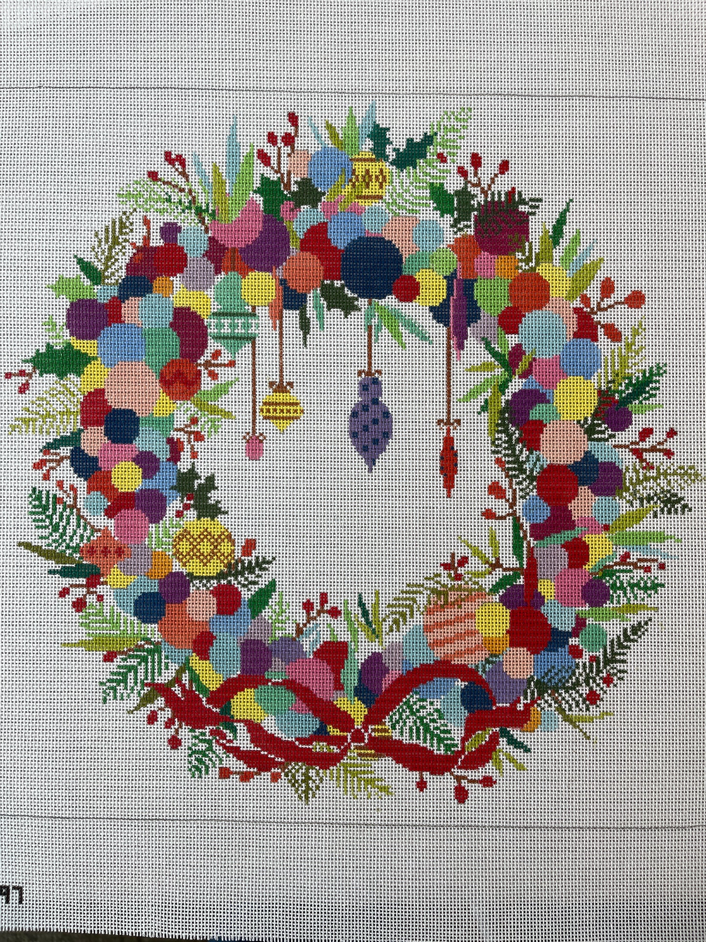 Pastel Christmas Wreath TS-ASIT197