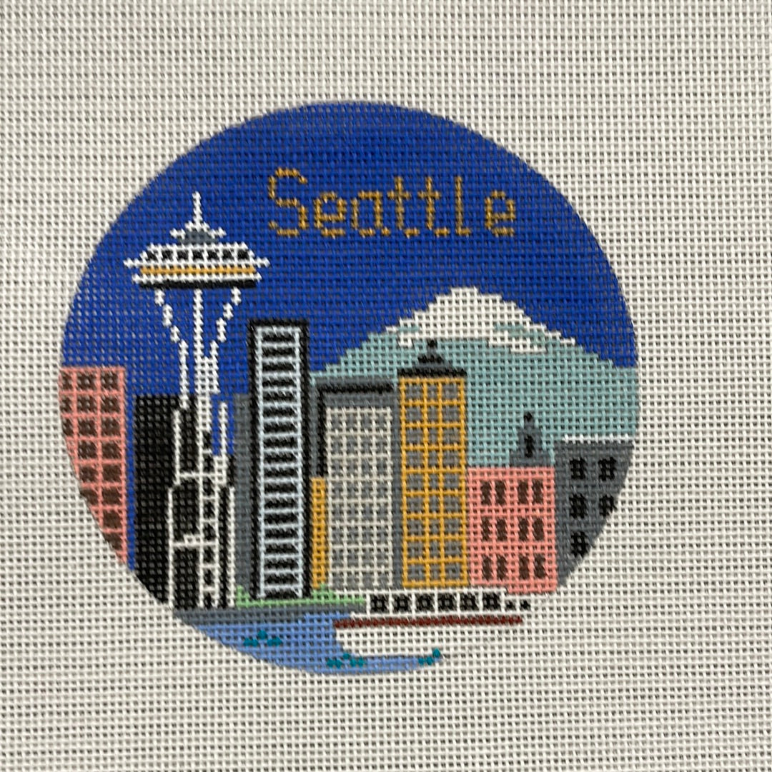 Silver Needle Seattle Round C-TSN498