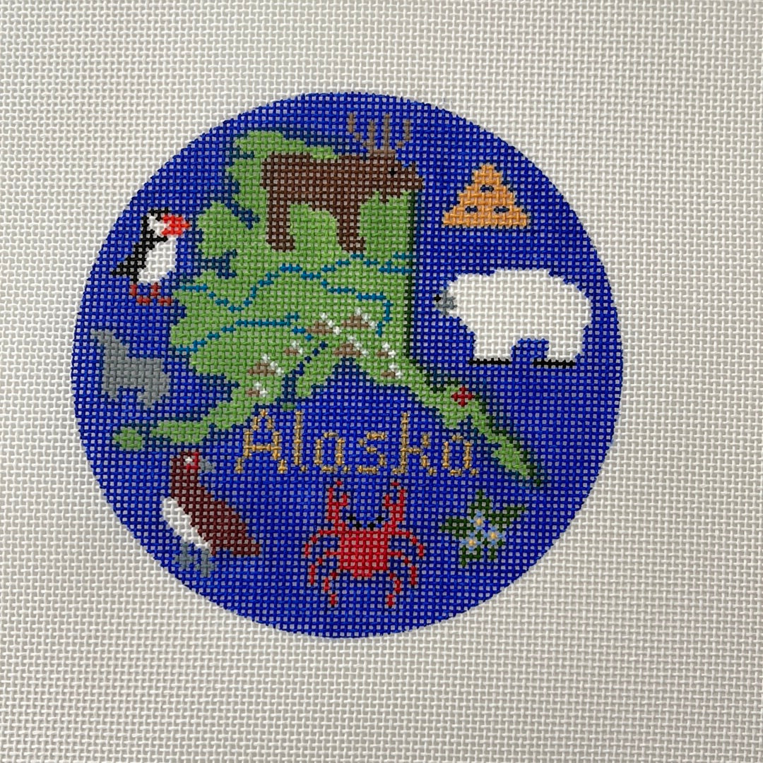 Silver Needle Alaska Round C-SN688