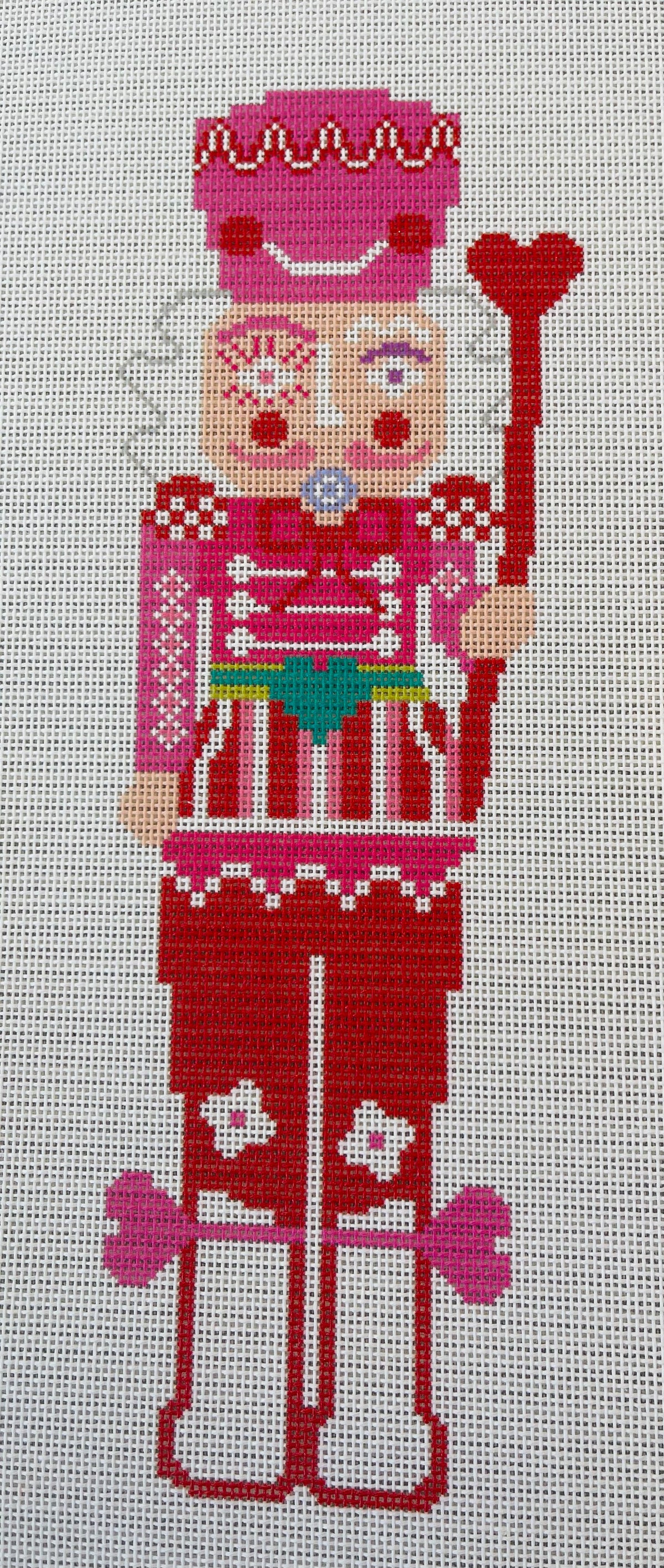 Pink and Red Nutcracker C-ND149SK