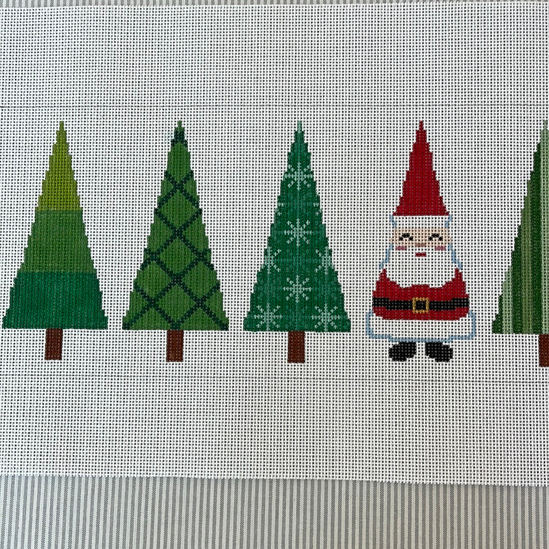 Tree Pillow with Santa C-ASIT260