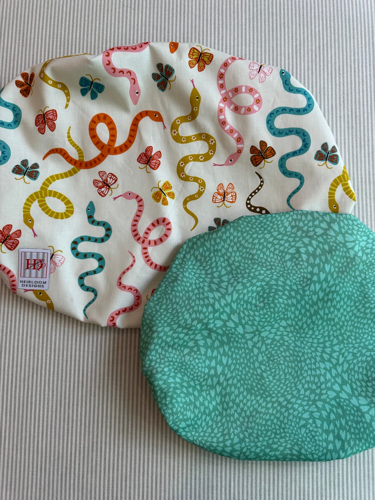 Canvas Cap set: Snakes, Butterflies and Hearts