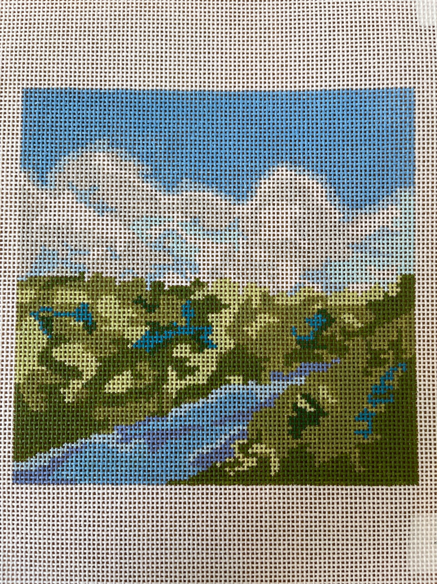 River with Clouds C-PD049