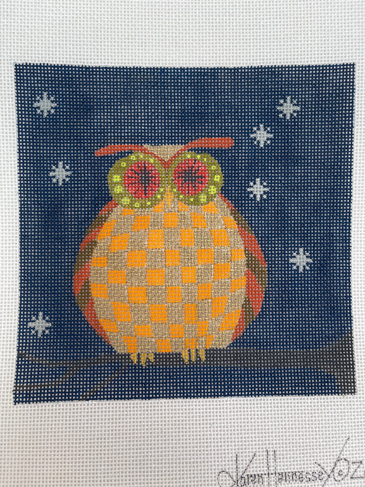 Checkers on a Branch Owl C-ZE339