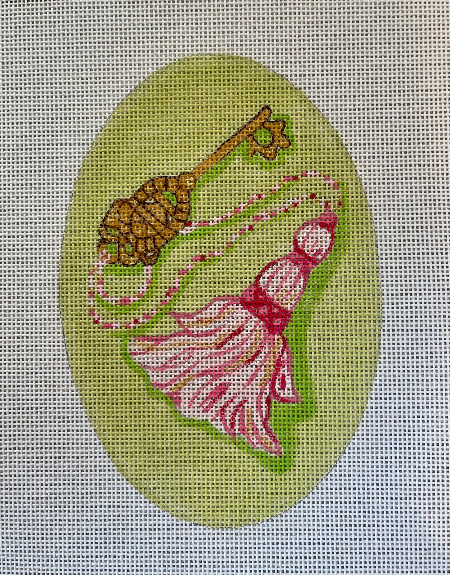 Pink Tassel with Key C-ML58