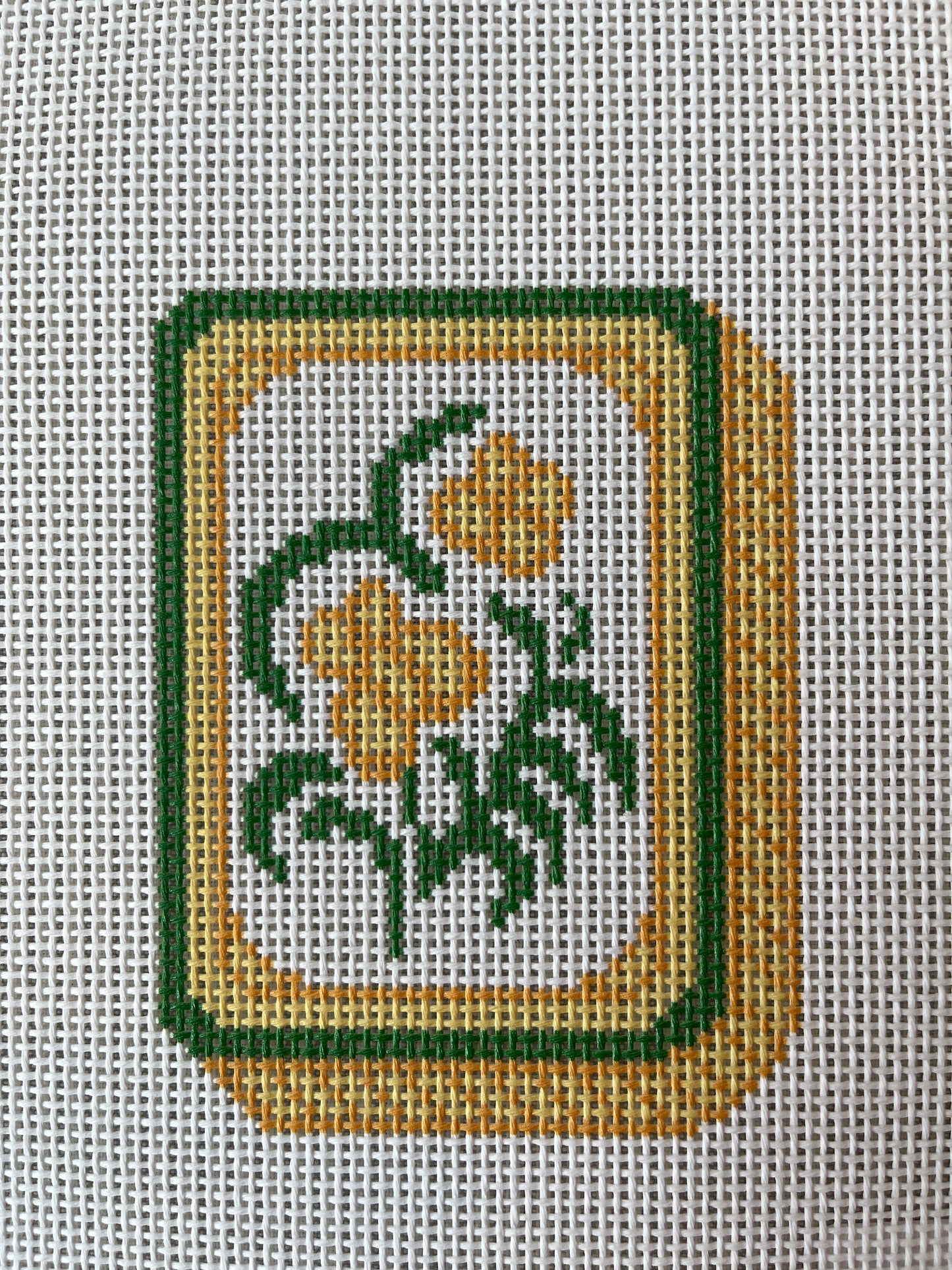 Yellow Flower MAHJ Tile C-KCD3149