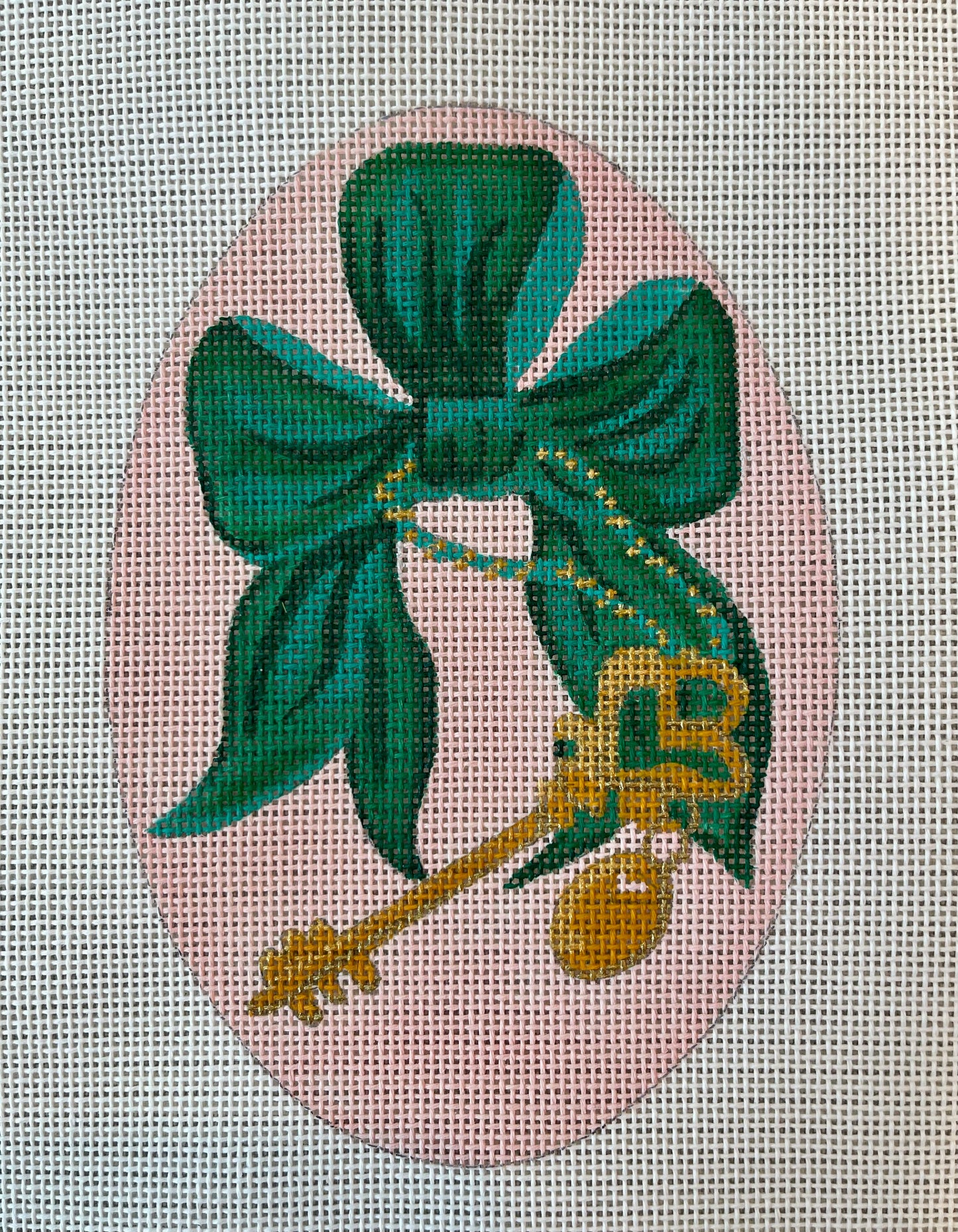 Green Bow with Key C-ML59
