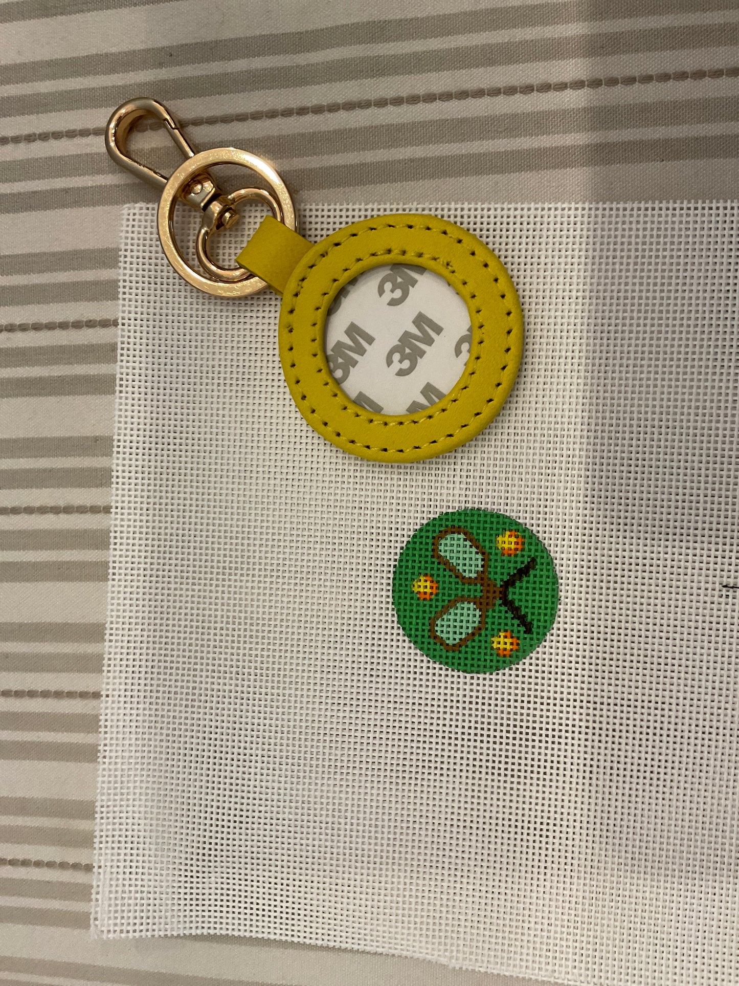 Mini Key Fob in Yellow A-PEFOB Yellow