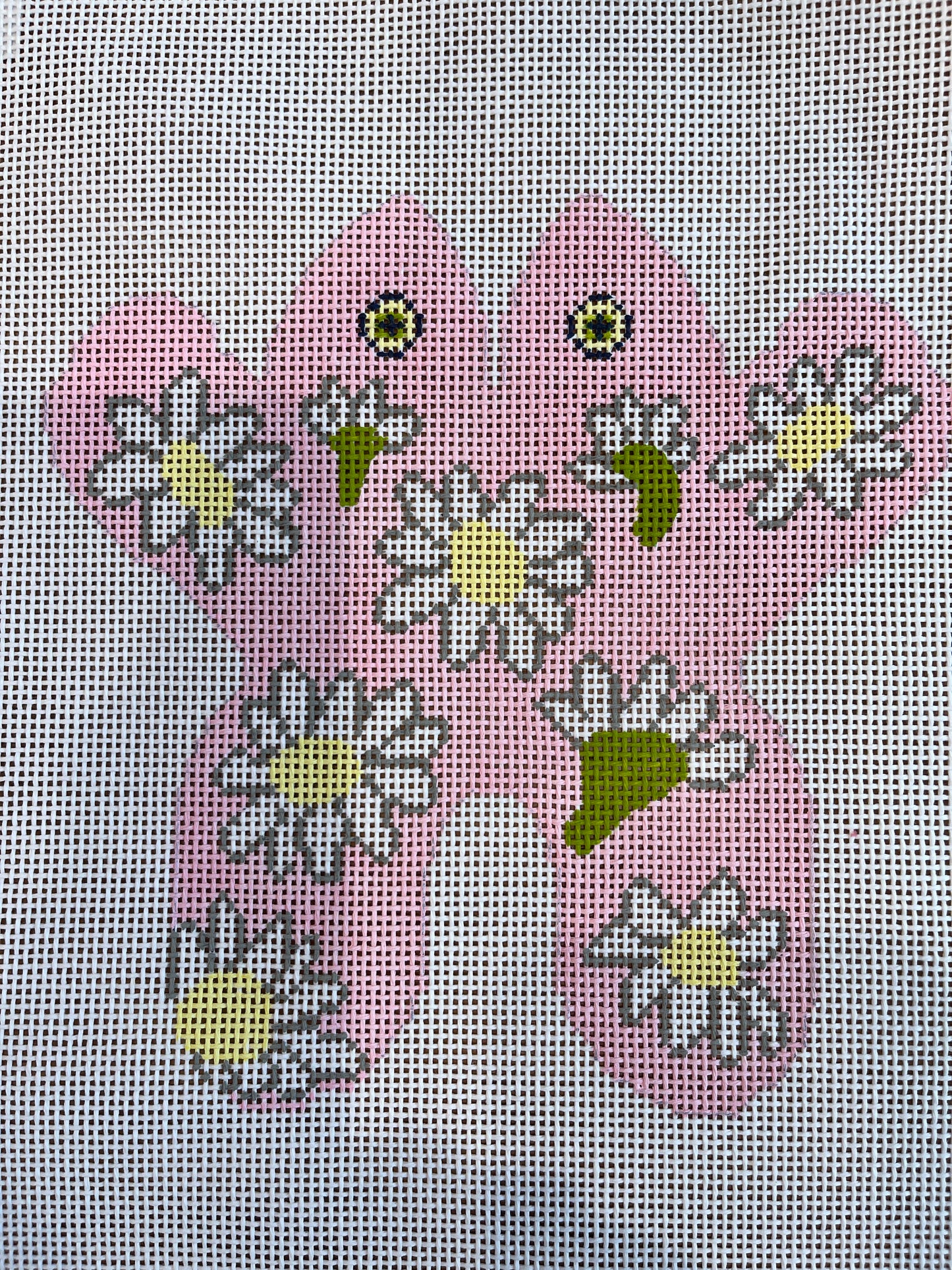 Pink Frog with Daisies C-JCFRG201