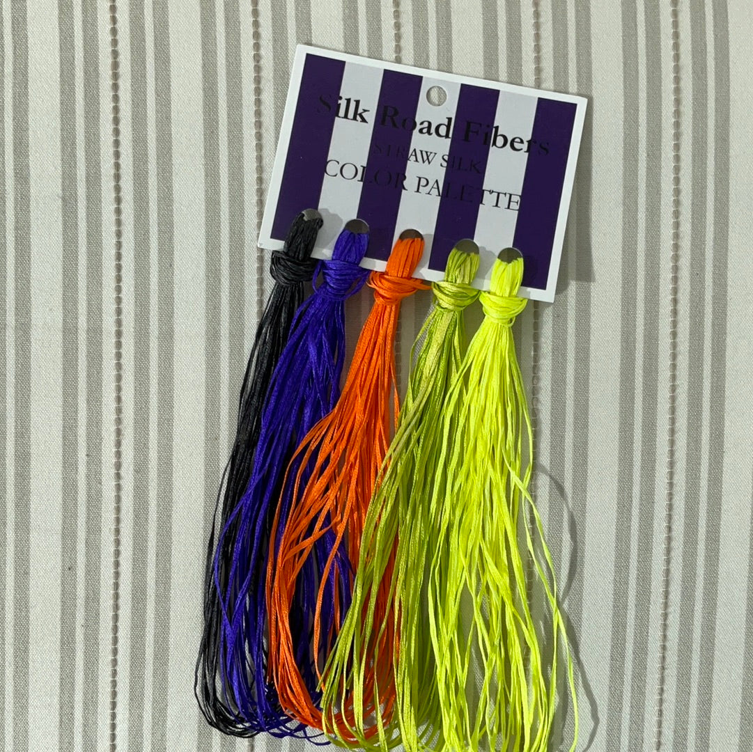 Halloween Color Palette from Silk Road