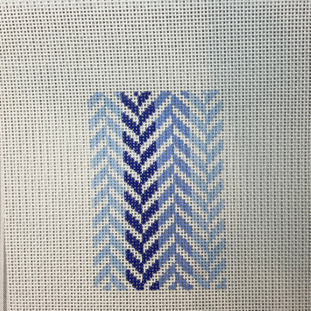 Herringbone Passport Blue C-IKS-1068D