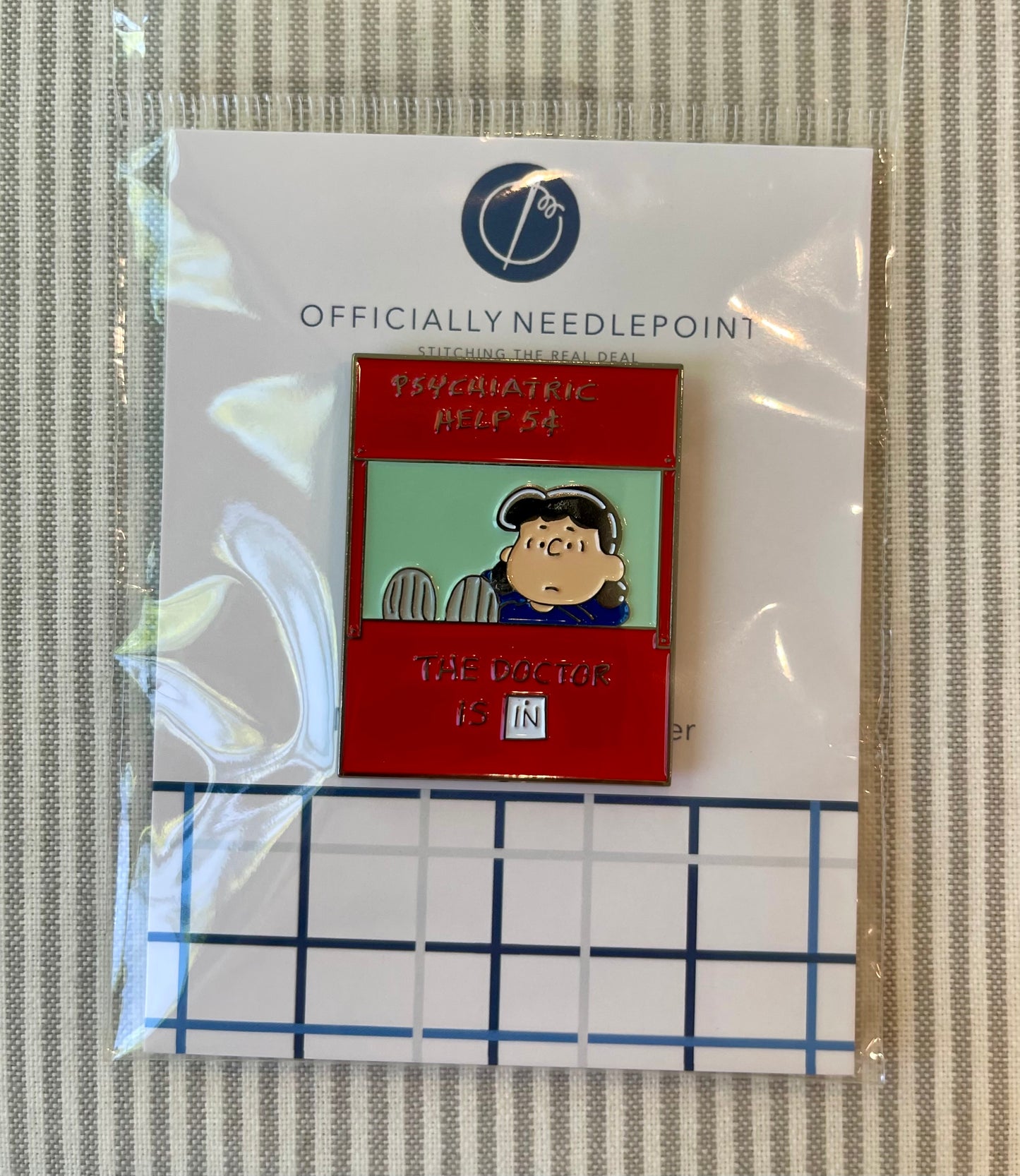 Lucy “The Dr. is In” Needleminder A-PEANUTS1