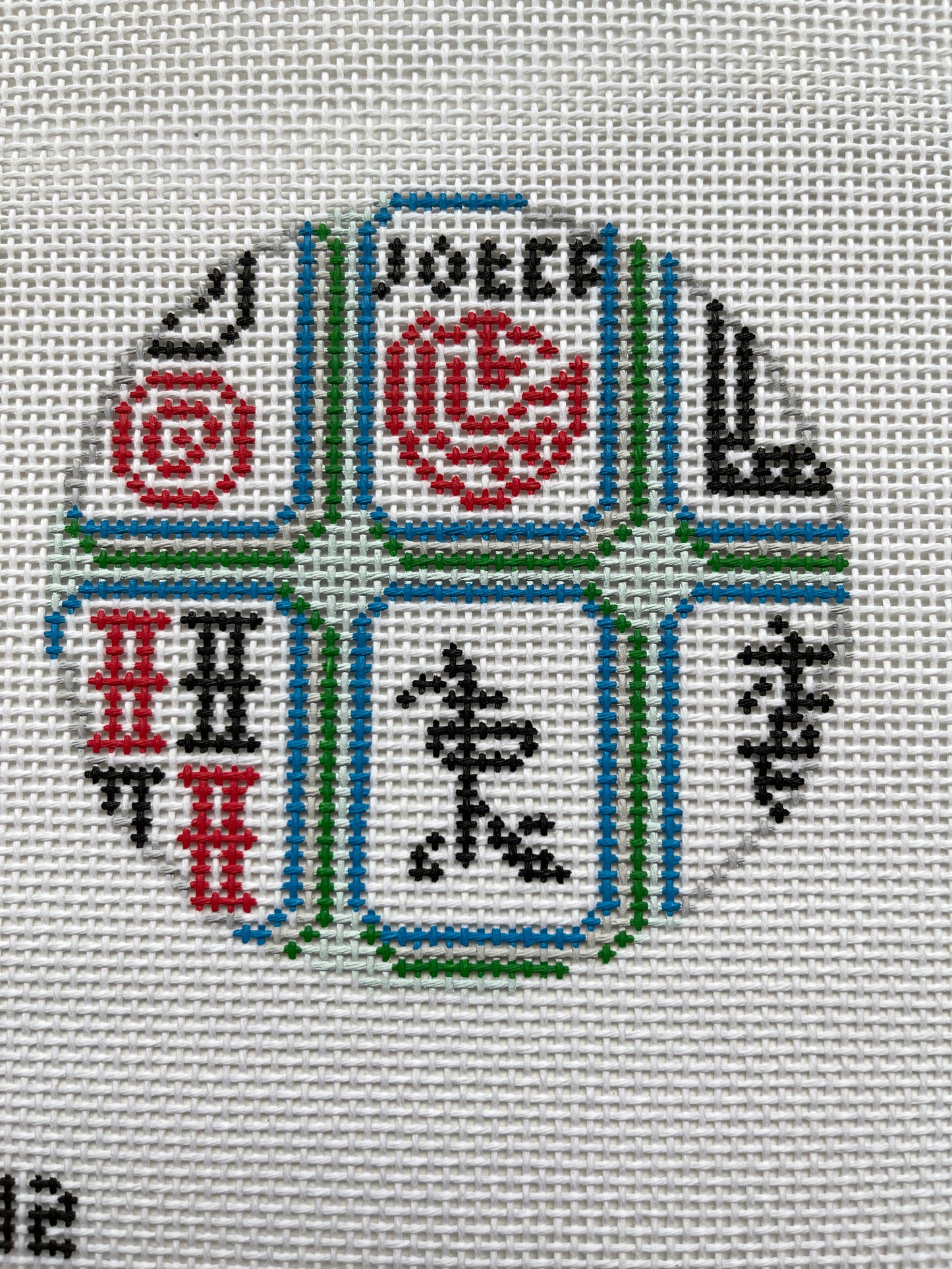 Mahjong Round (jewel tones) C-PS512