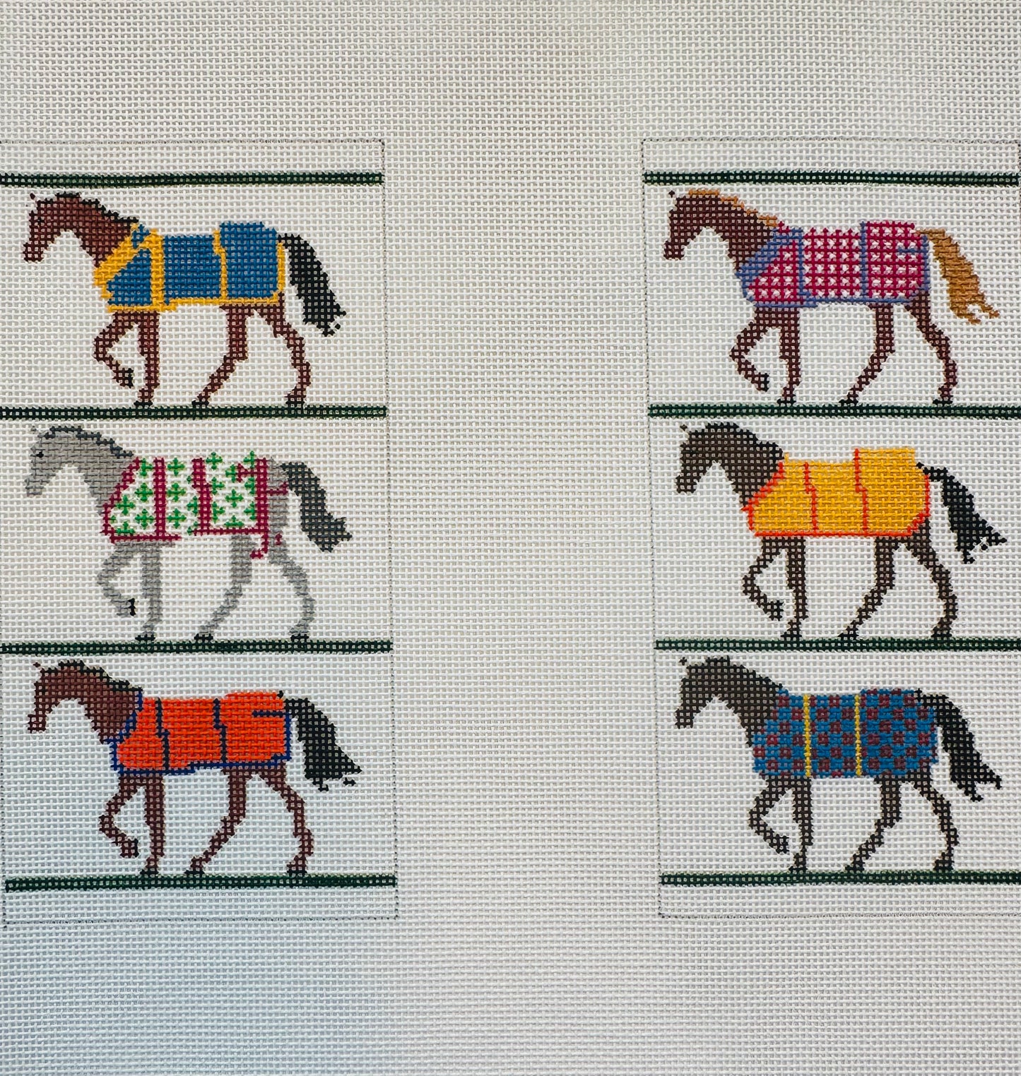 Horses in Blankets Eyeglass Case C-TMCG7