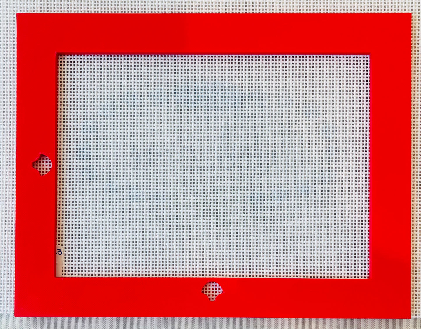 Magnetic Needlepoint Frames Red A-AMFR